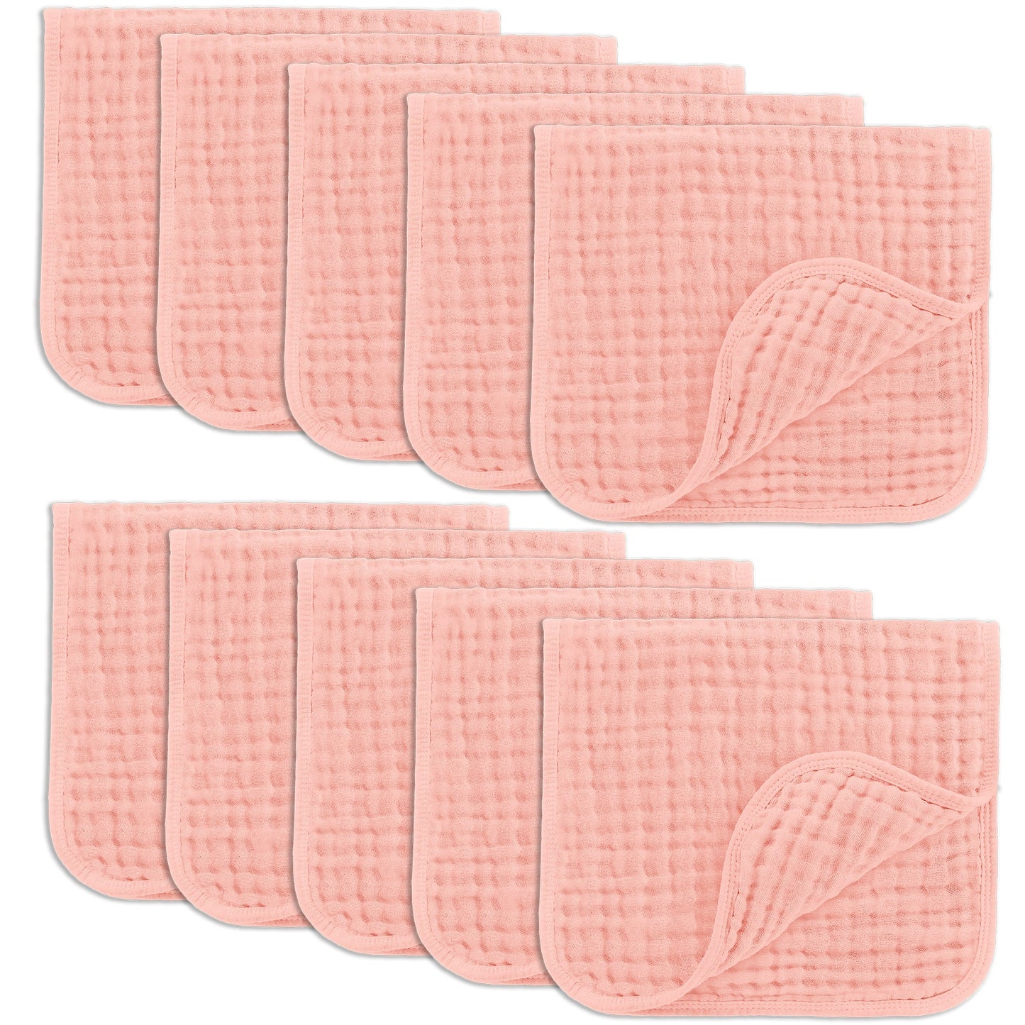 Muslin Burp Cloths - Lace