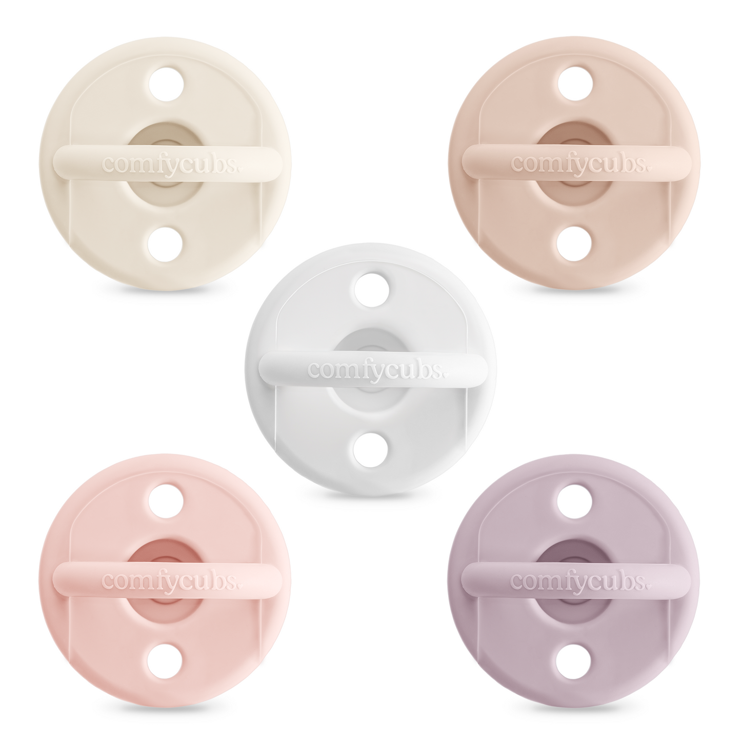 Pacifiers, 5 Pack - Multicolor Girl