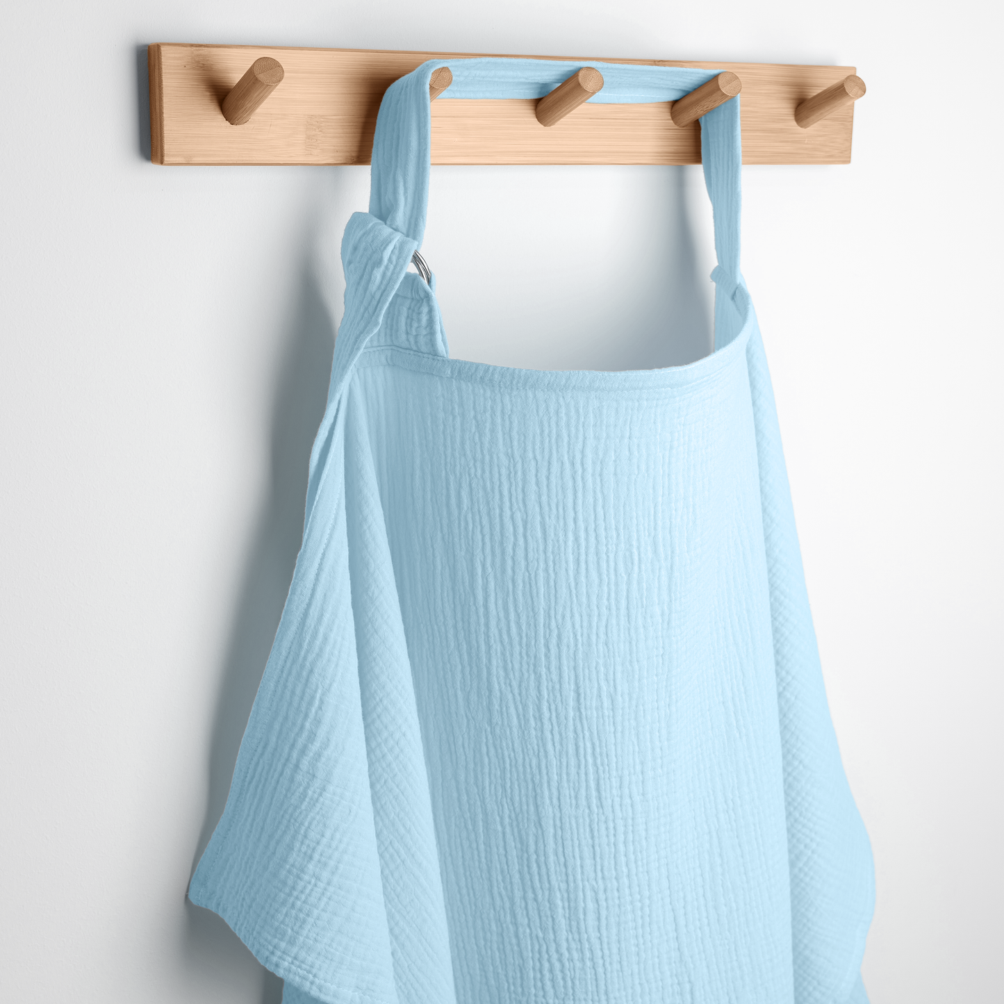 Muslin Nursing Cover - Sky Blue