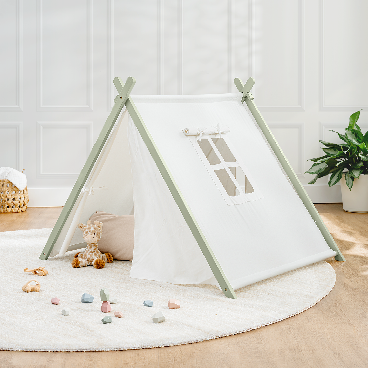 Kids Indoor Play Tent - Sage