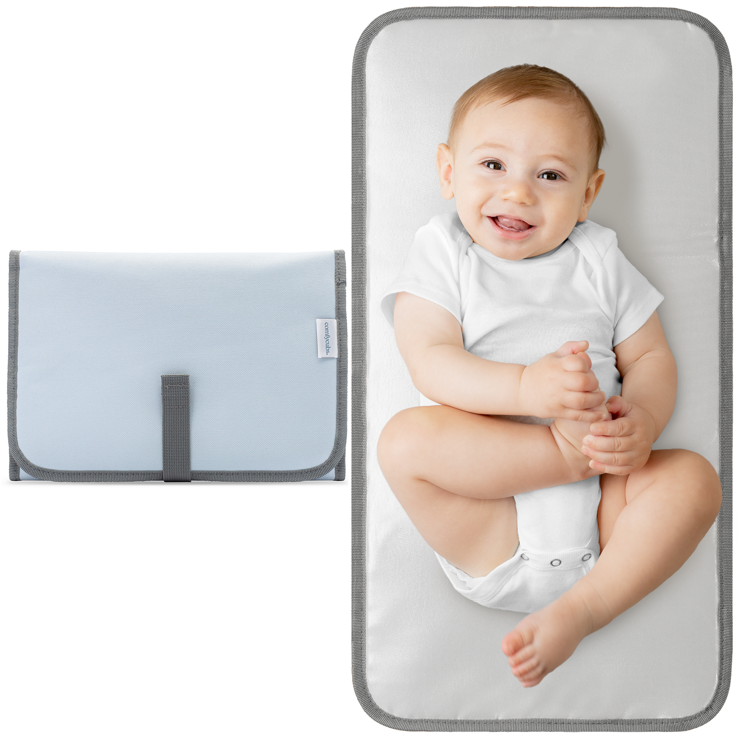 Compact Changing Pad - Sea Blue