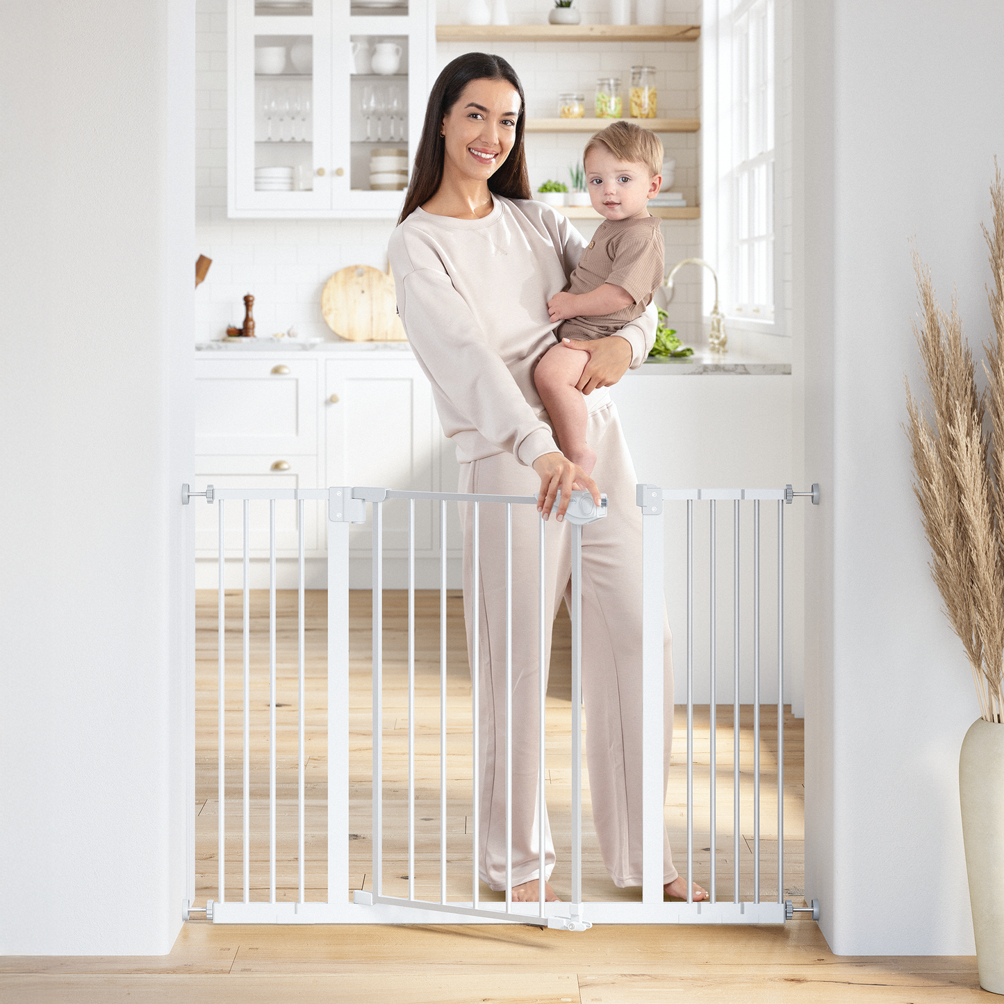 Baby Safety Gate - White