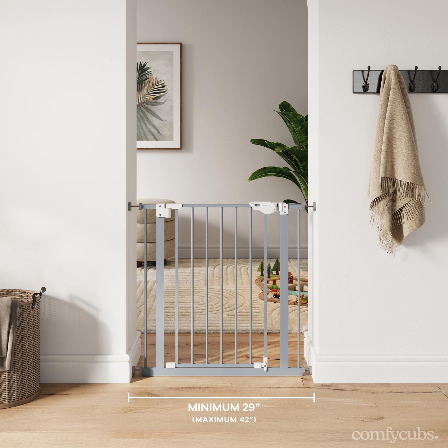 Baby Safety Gate - Pacific Blue