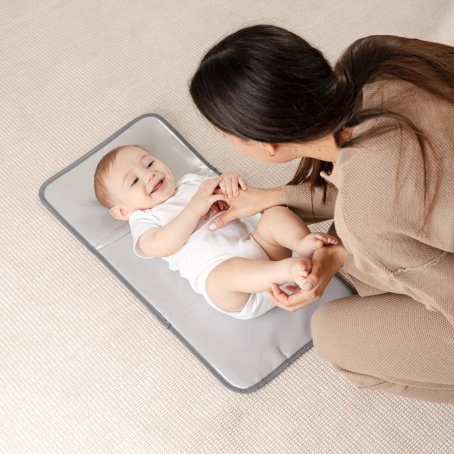 Compact Changing Pad - Earth Green