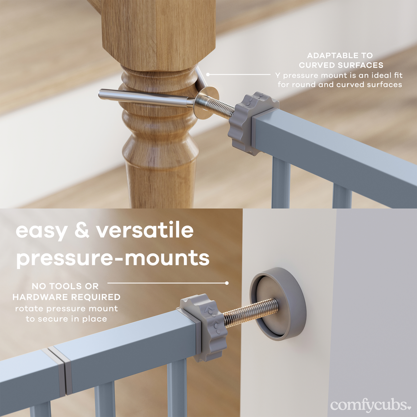 Baby Safety Gate - Pacific Blue