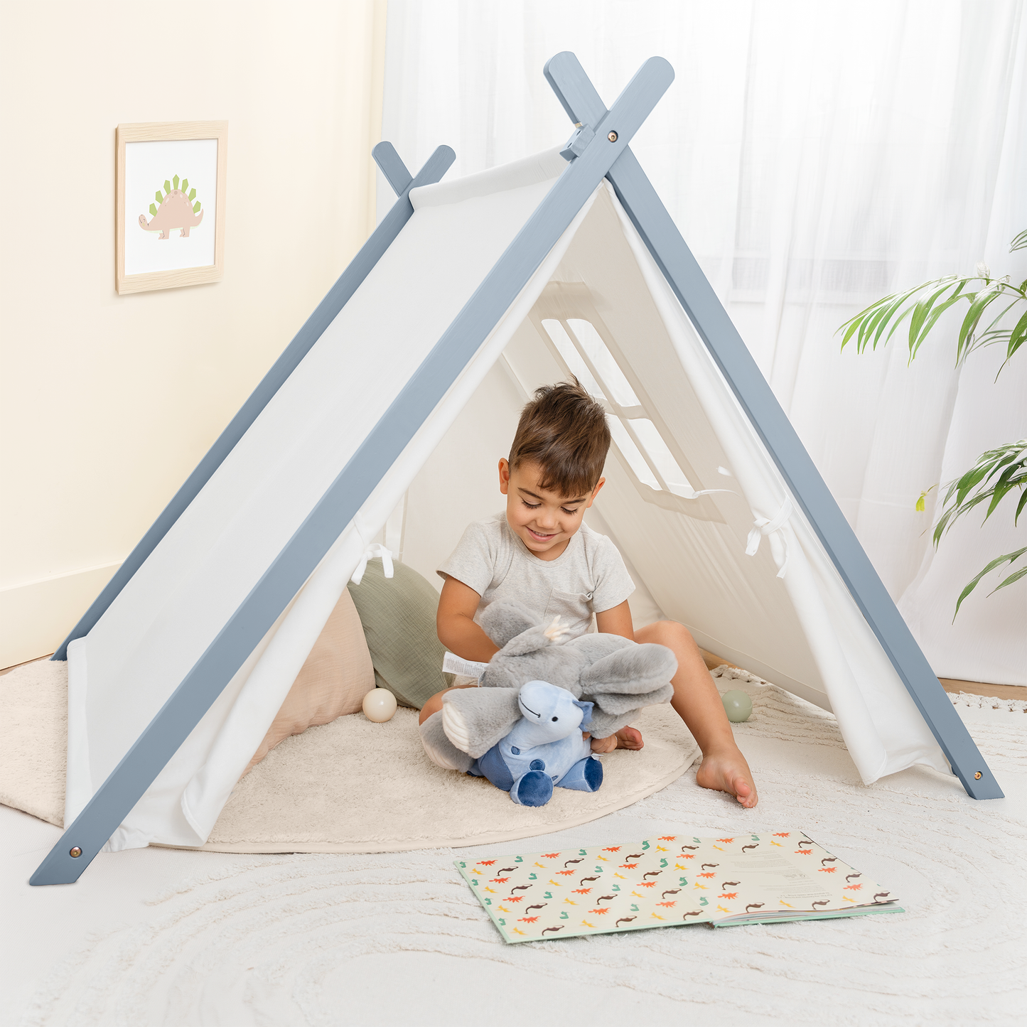 Kids Indoor Play Tent - Pacific Blue