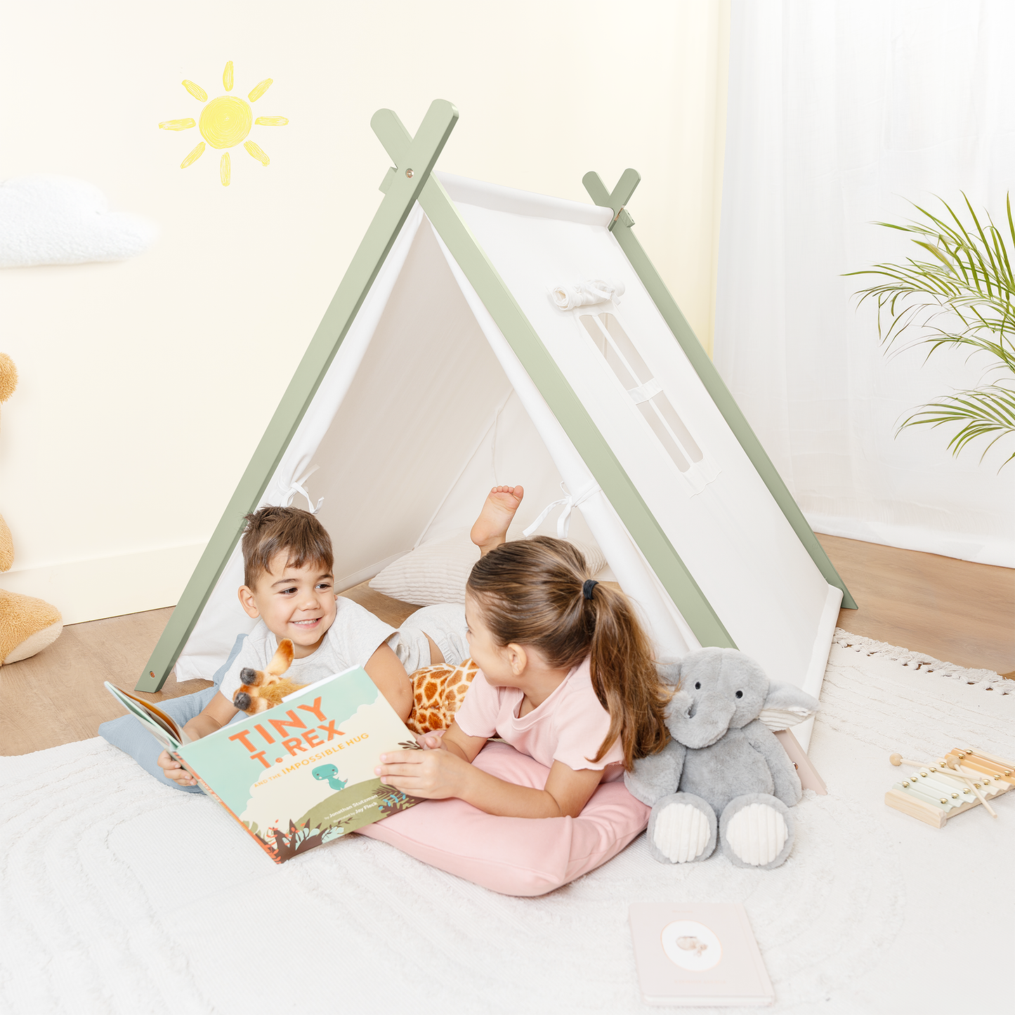 Kids Indoor Play Tent - Sage