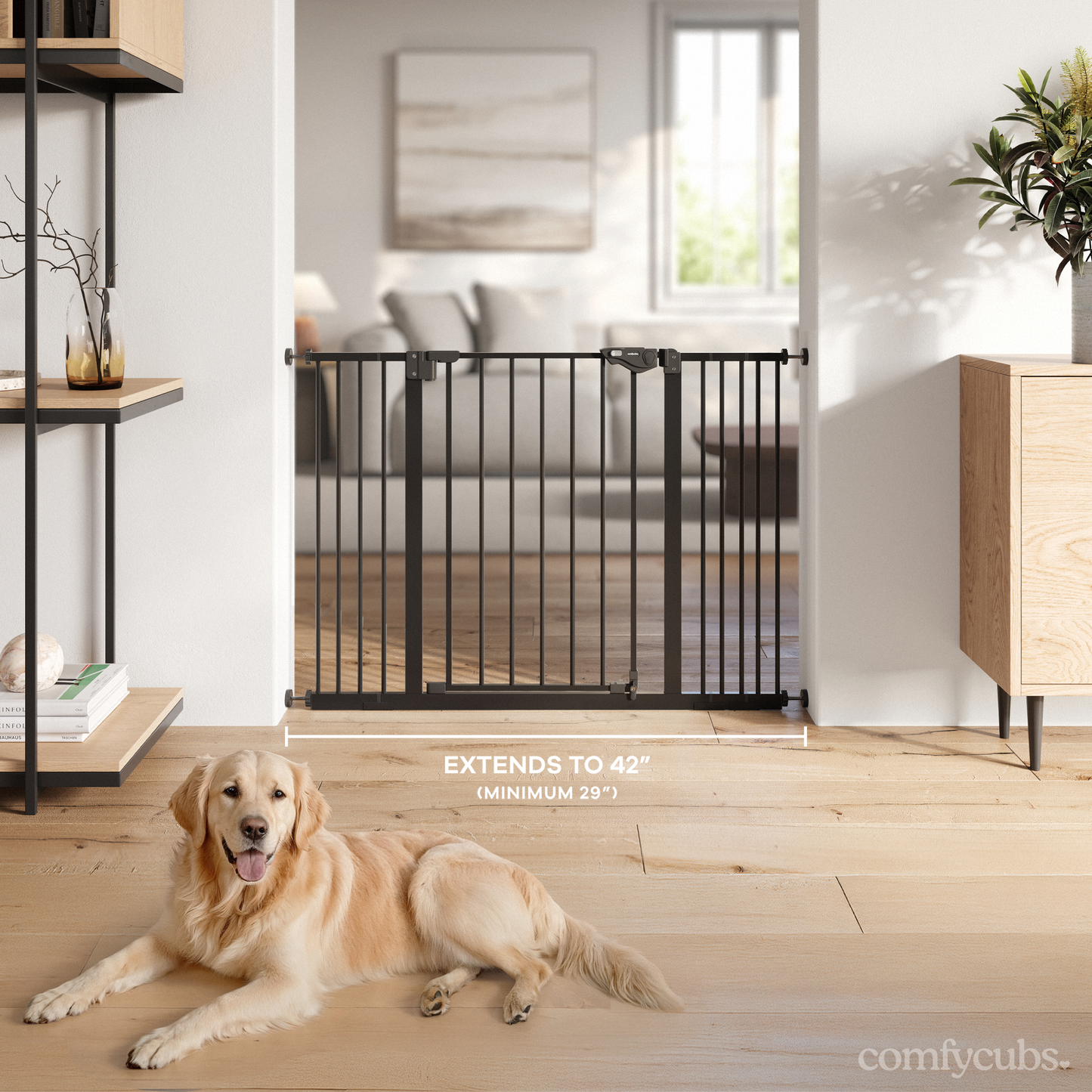 Baby Safety Gate - Black