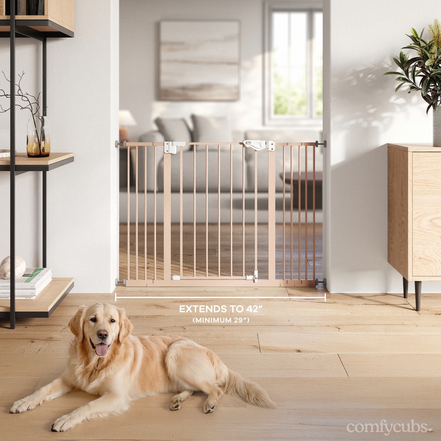 Baby Safety Gate - Blush