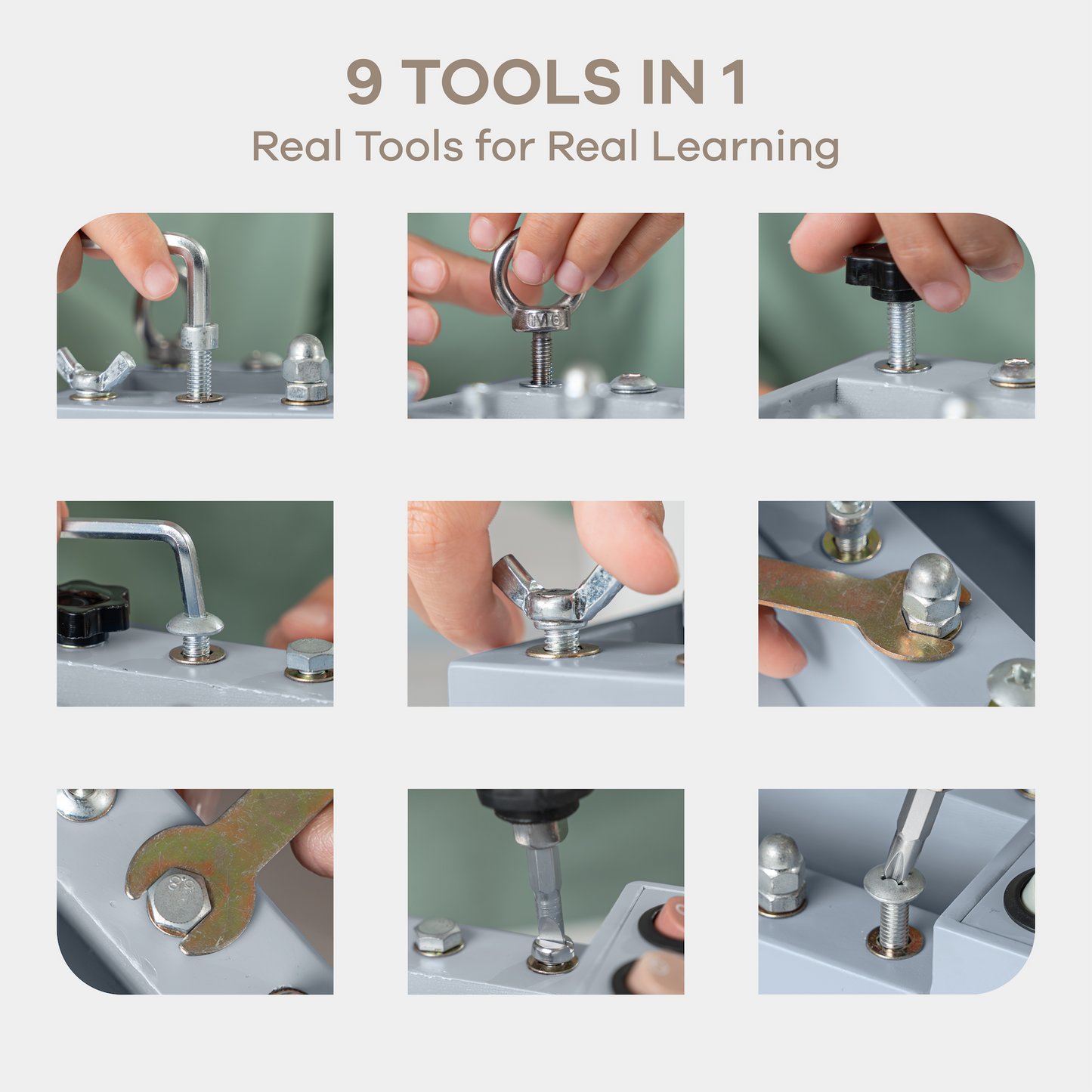 Busy Board Toy Truck Set for 3+ - Pacific Blue