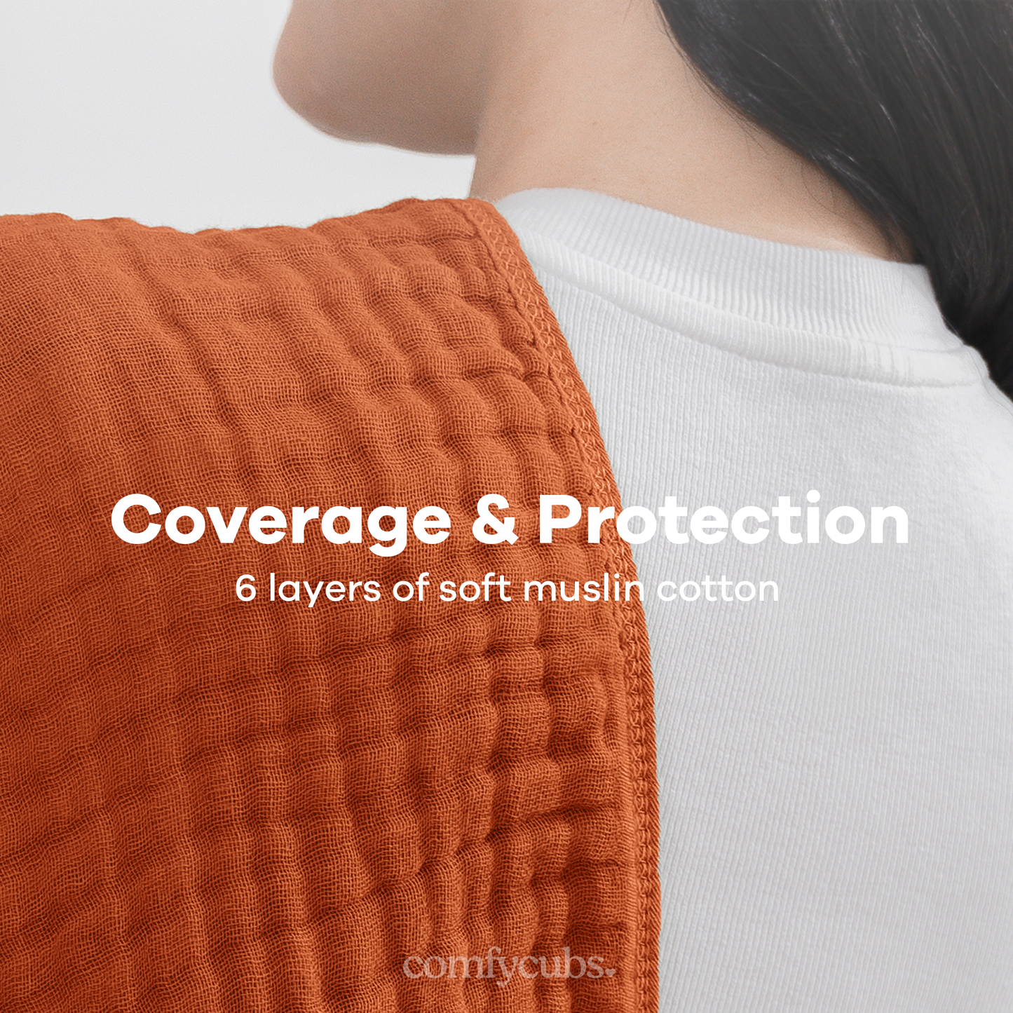 Muslin Burp Cloths - Garnet