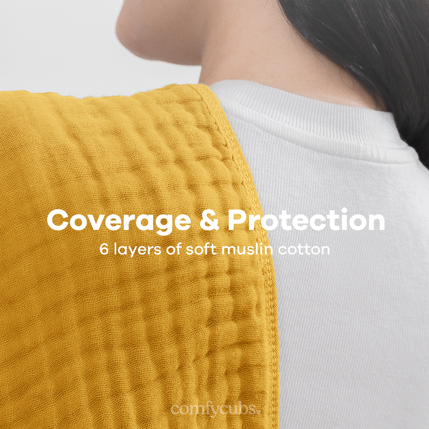 Muslin Burp Cloths - Turmeric