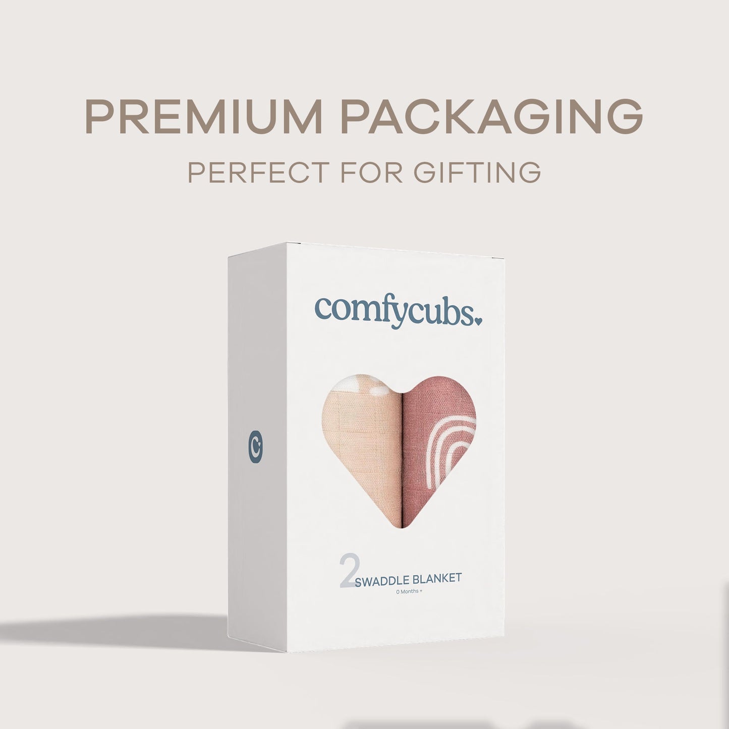 Muslin Swaddle Blanket, 2 Pack - Sun & Rainbow