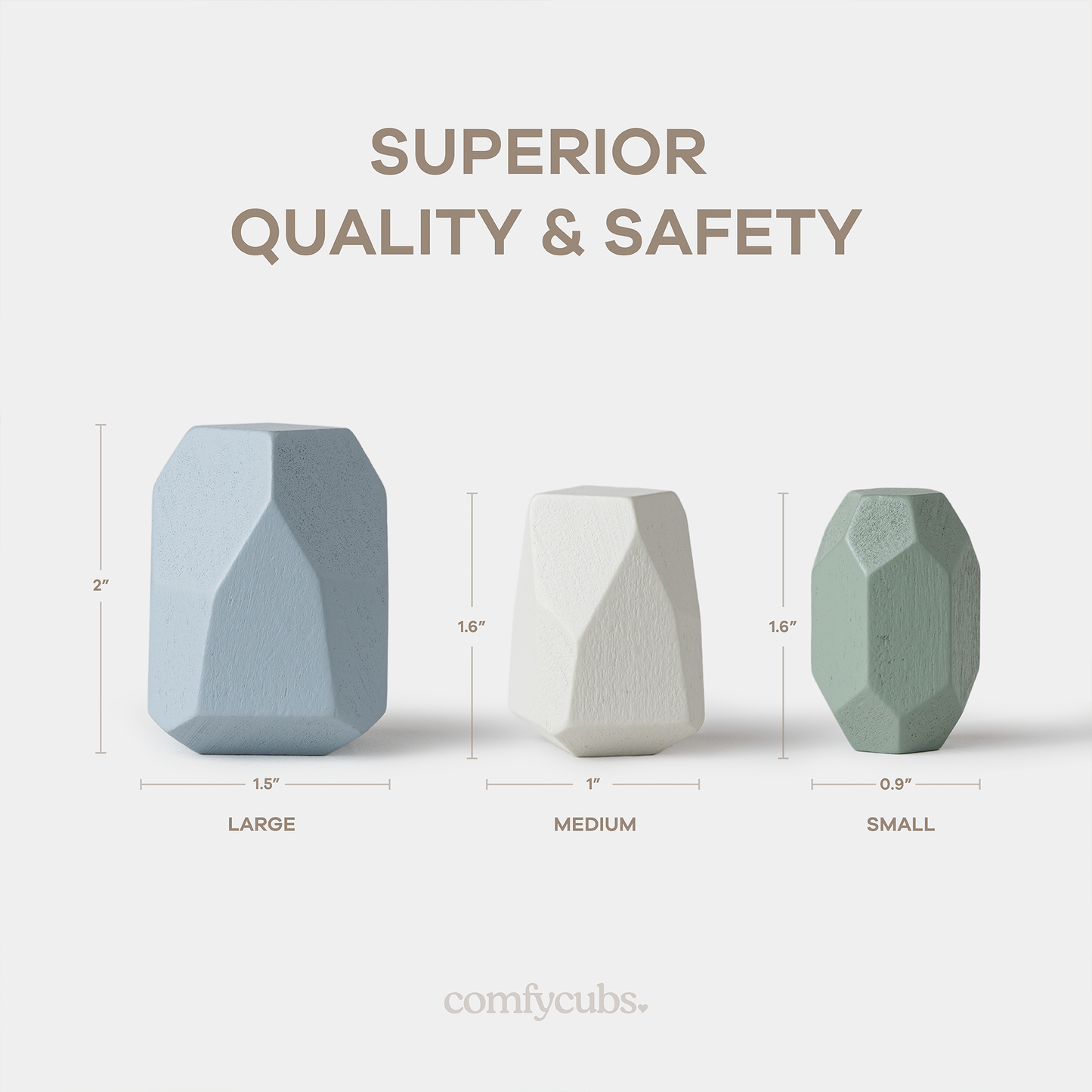 Stacking Blocks for Toddlers, Boy Pack