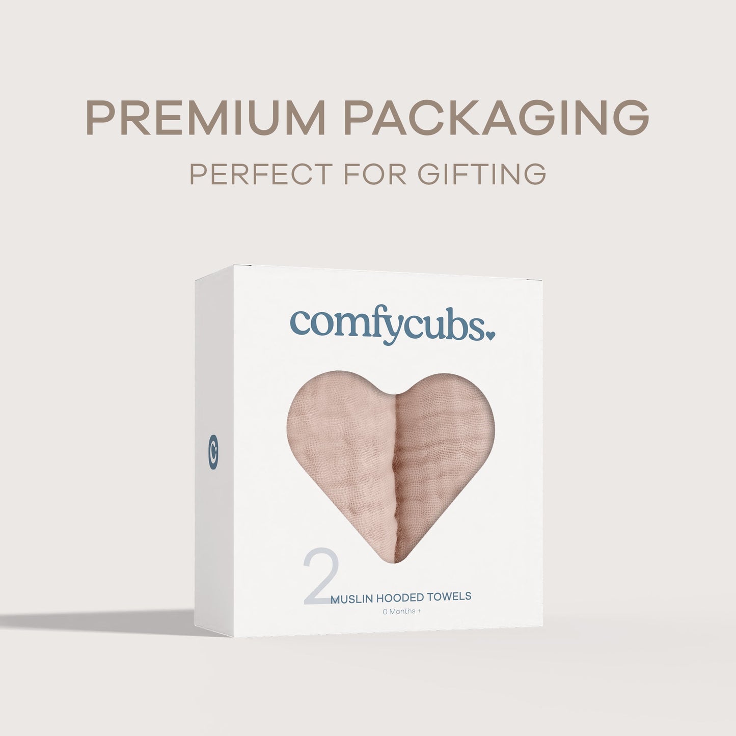 Baby Hooded Towels - Blush