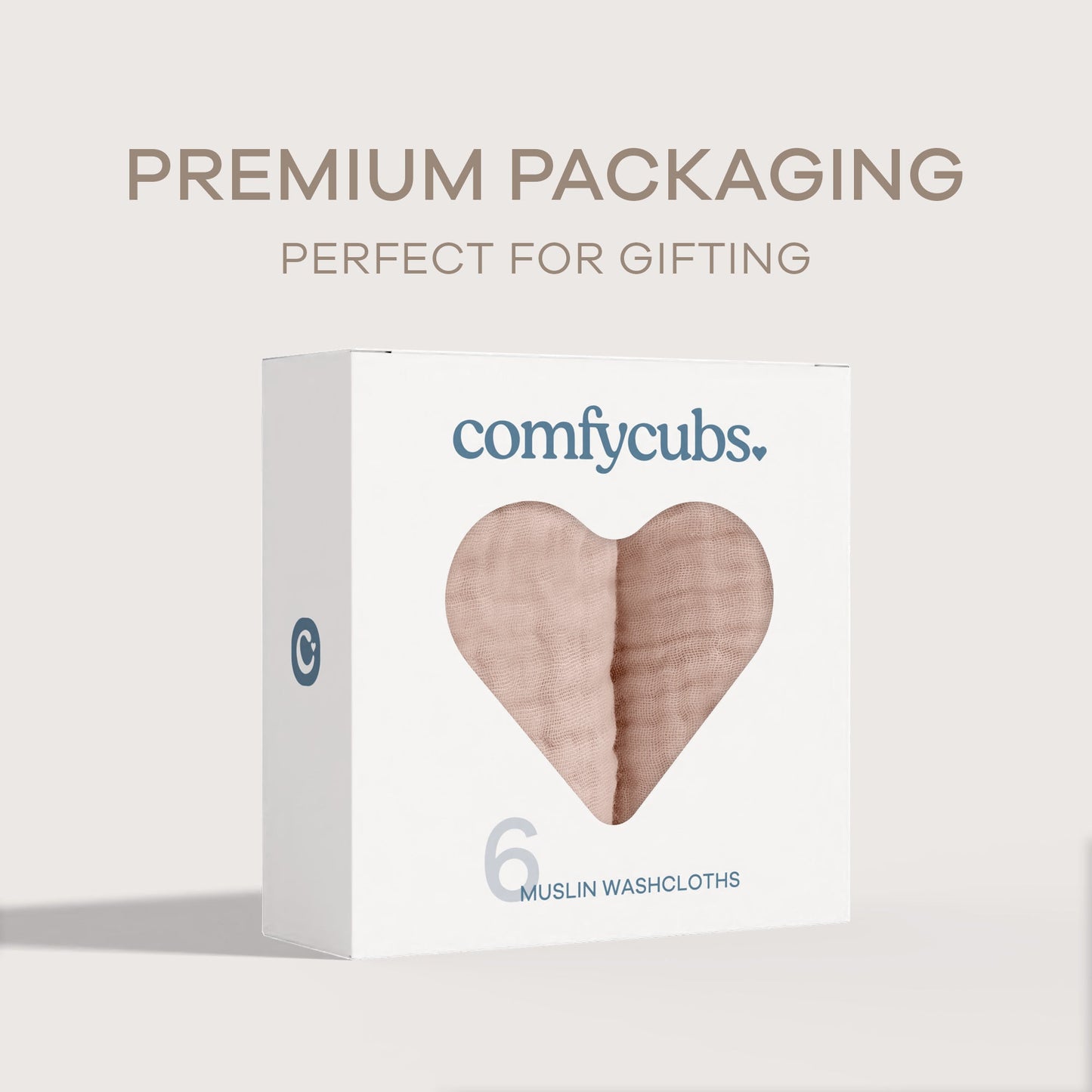 Muslin Washcloths - Blush