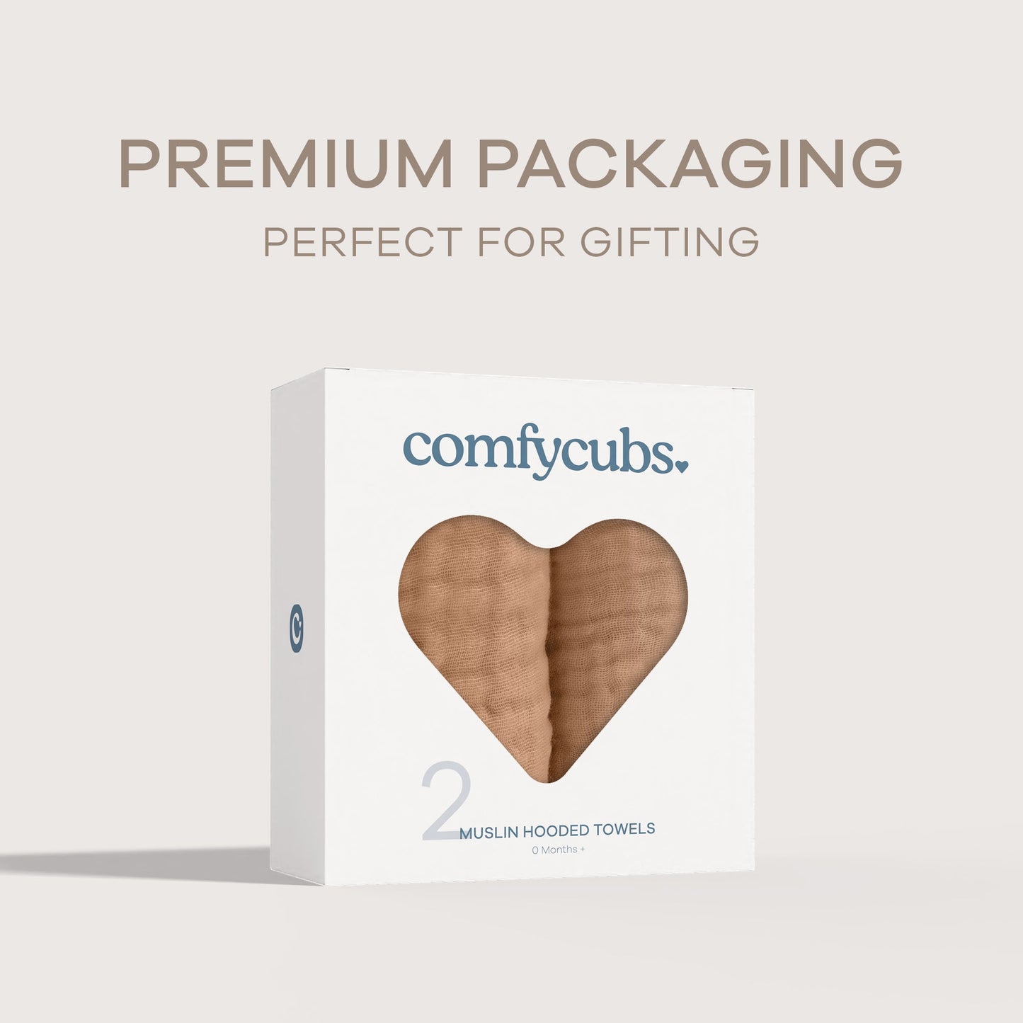 Baby Hooded Towels - Caramel