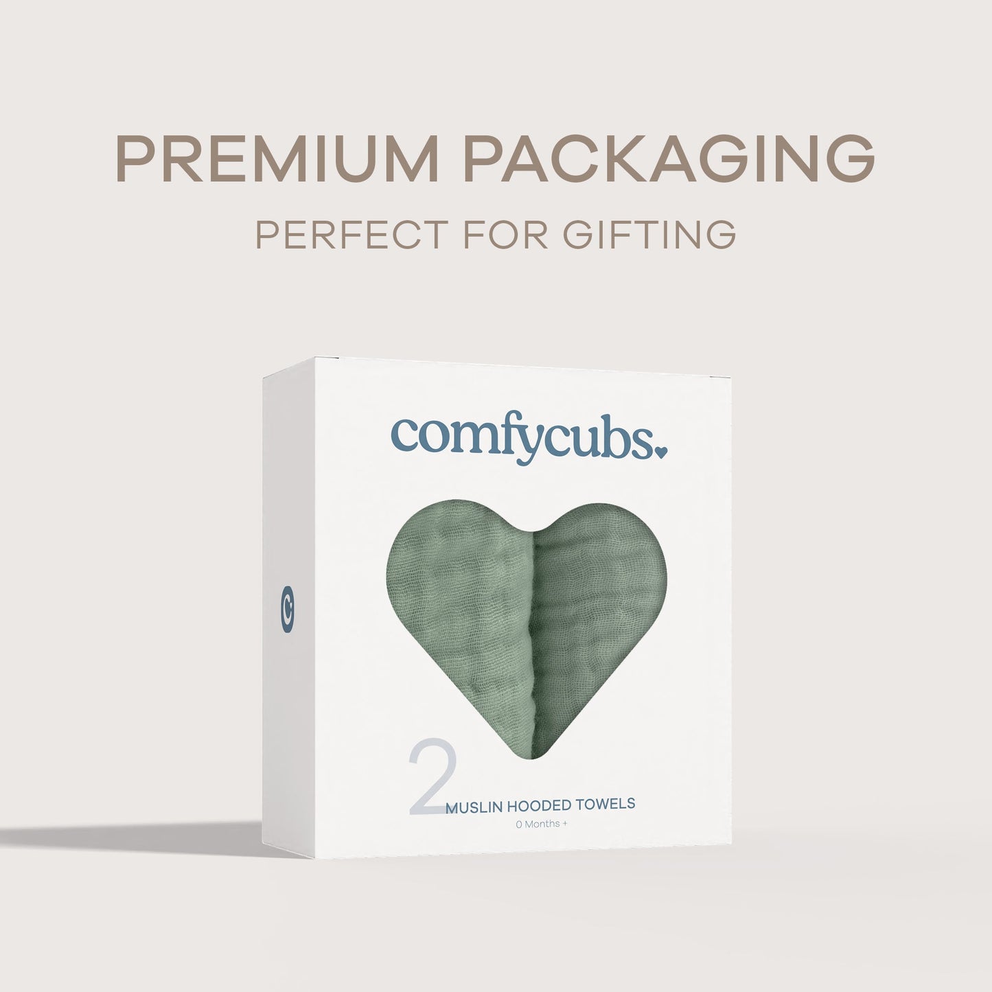 Baby Hooded Towels - Fern