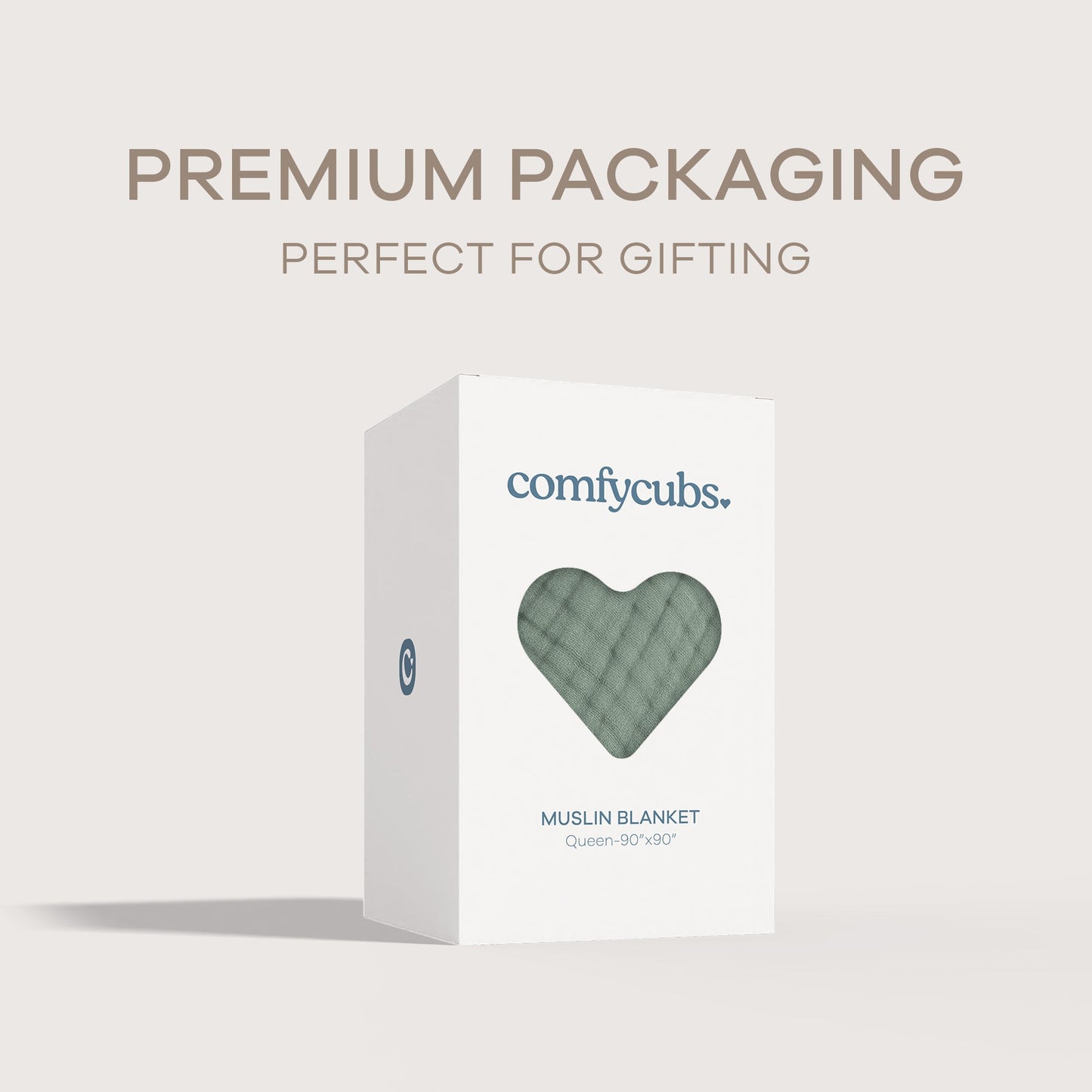 Adult Muslin Blanket in Fern