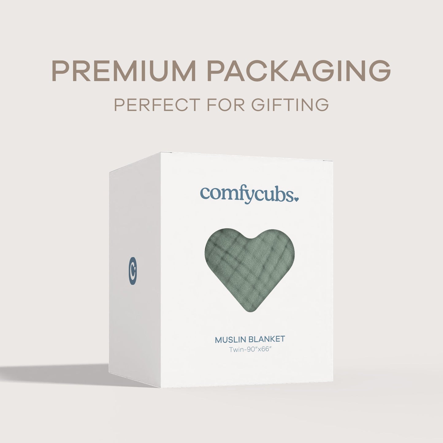 Adult Muslin Blanket in Fern