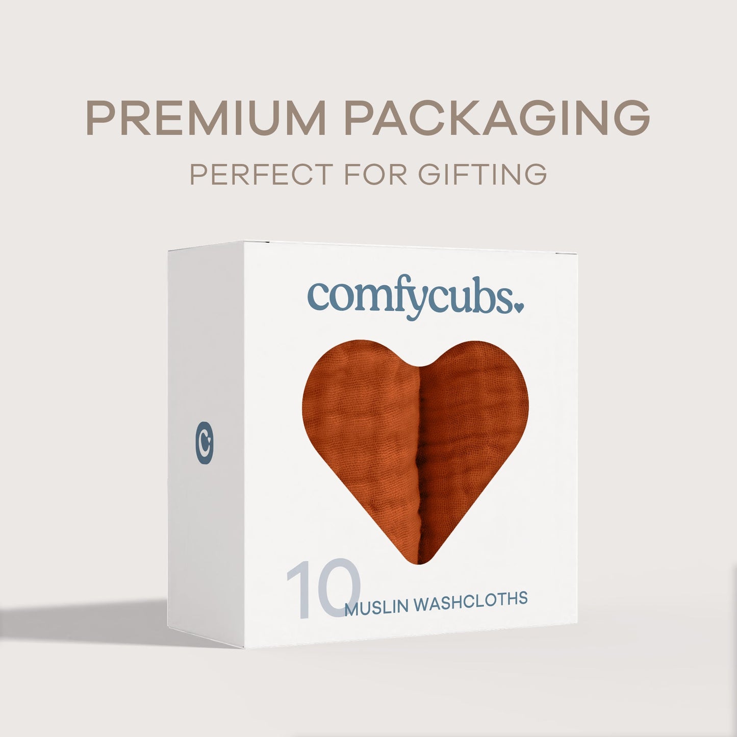 Muslin Washcloths - Garnet