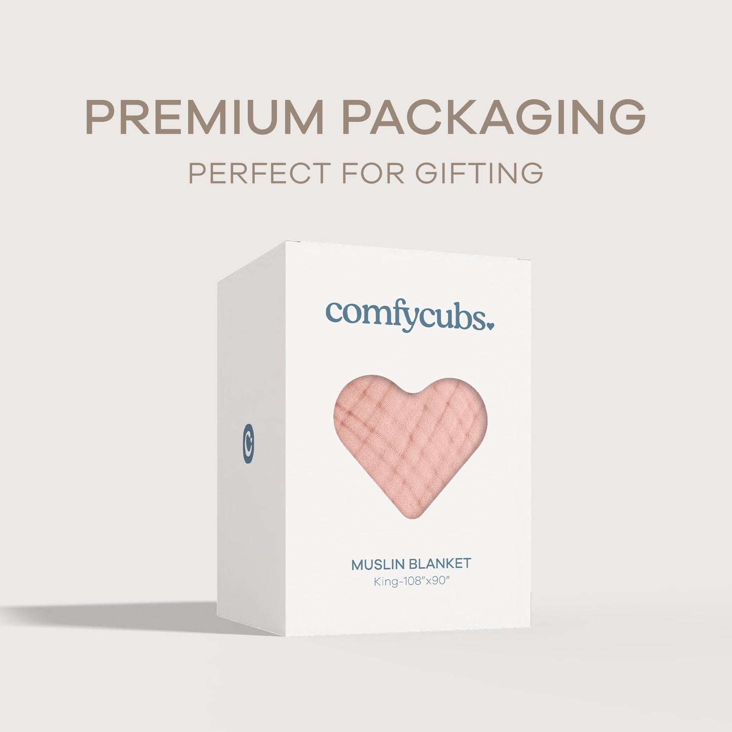 Adult Muslin Blanket in Lace Pink