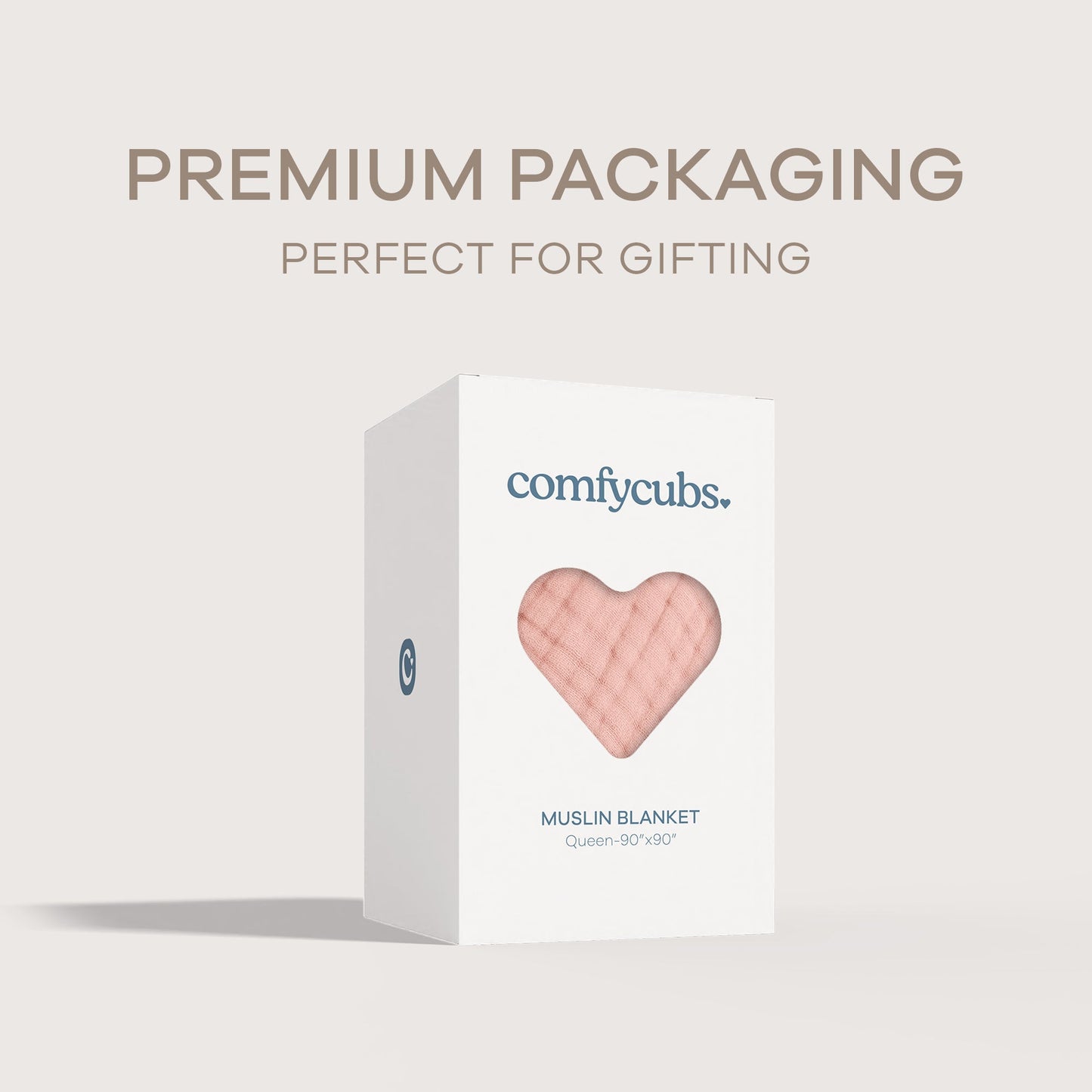 Adult Muslin Blanket in Lace Pink