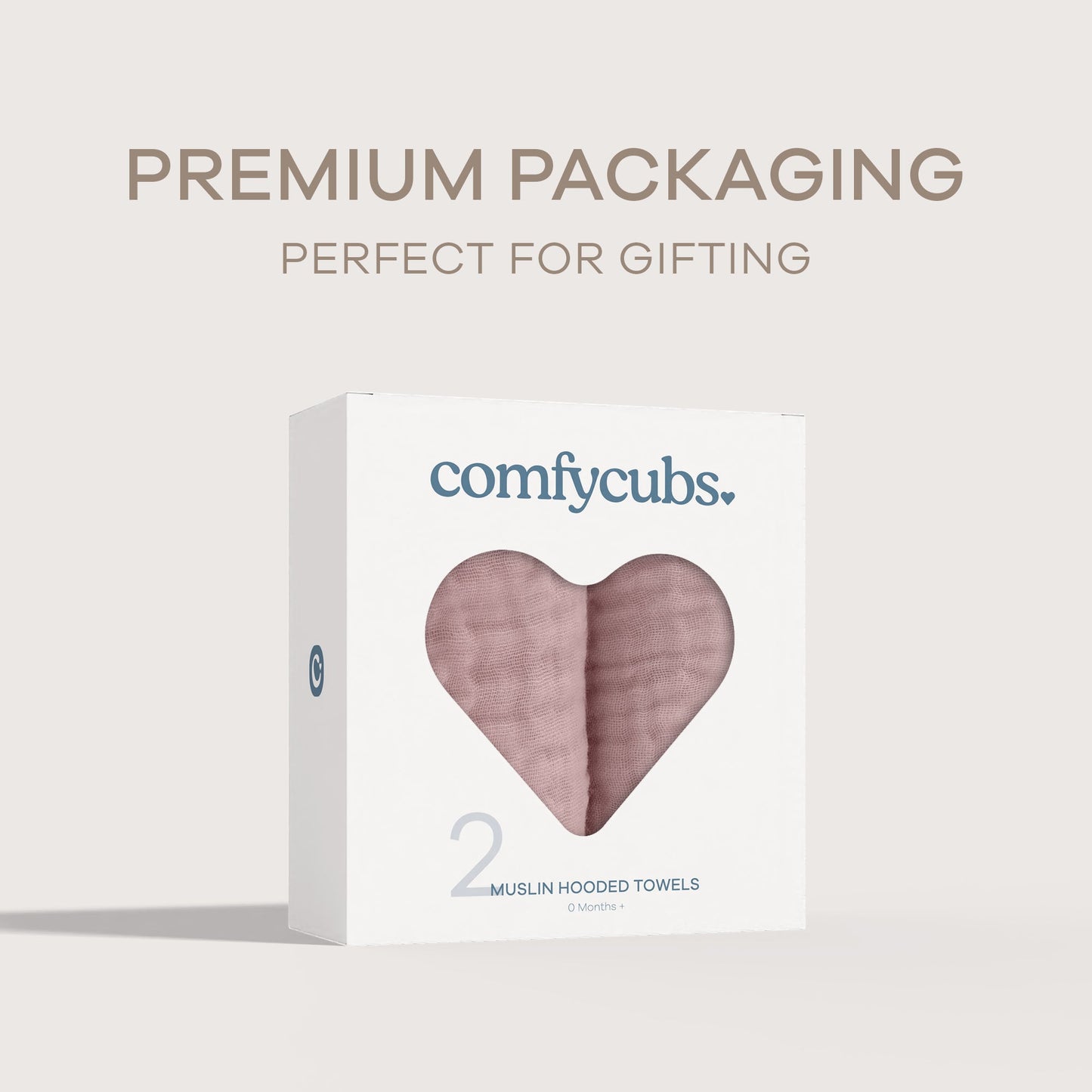 Baby Hooded Towels - Mauve