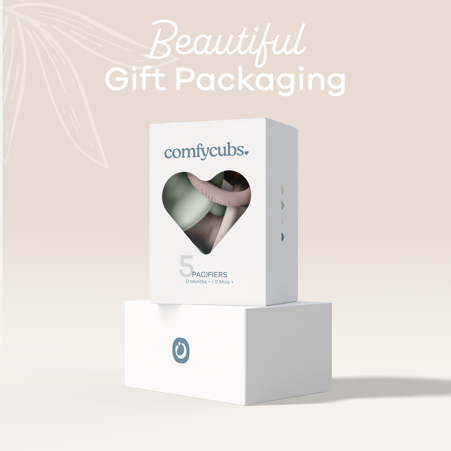 Pacifiers, 5 Pack - Multicolor Neutral