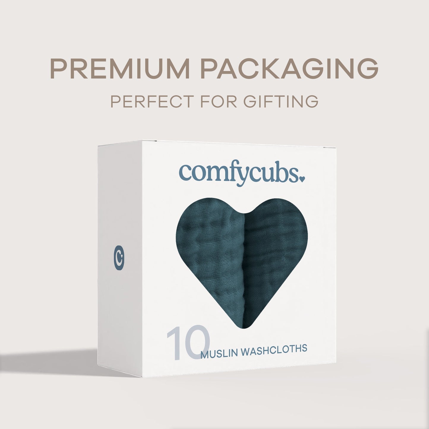 Muslin Washcloths  - Neptune