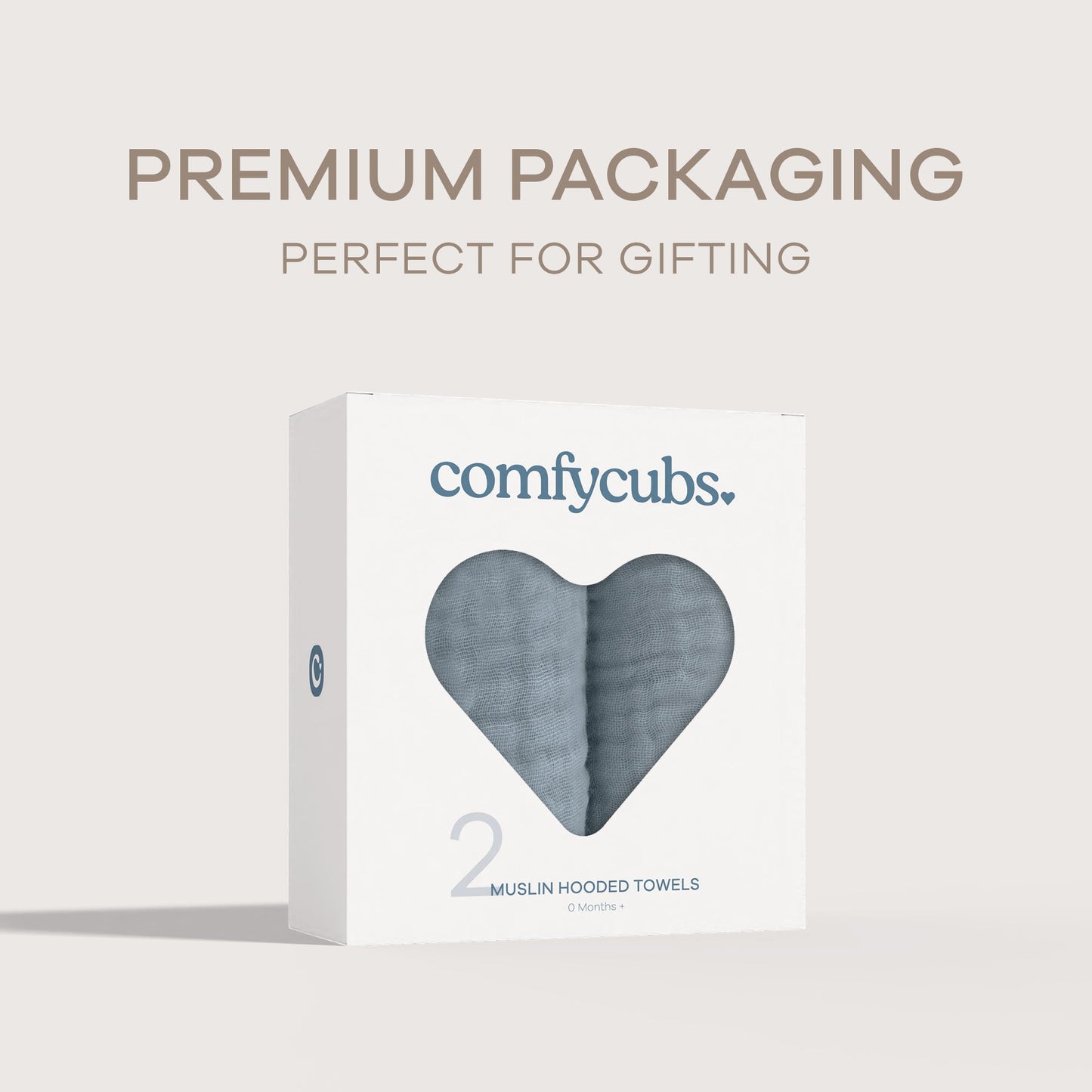 Baby Hooded Towels - Pacific Blue