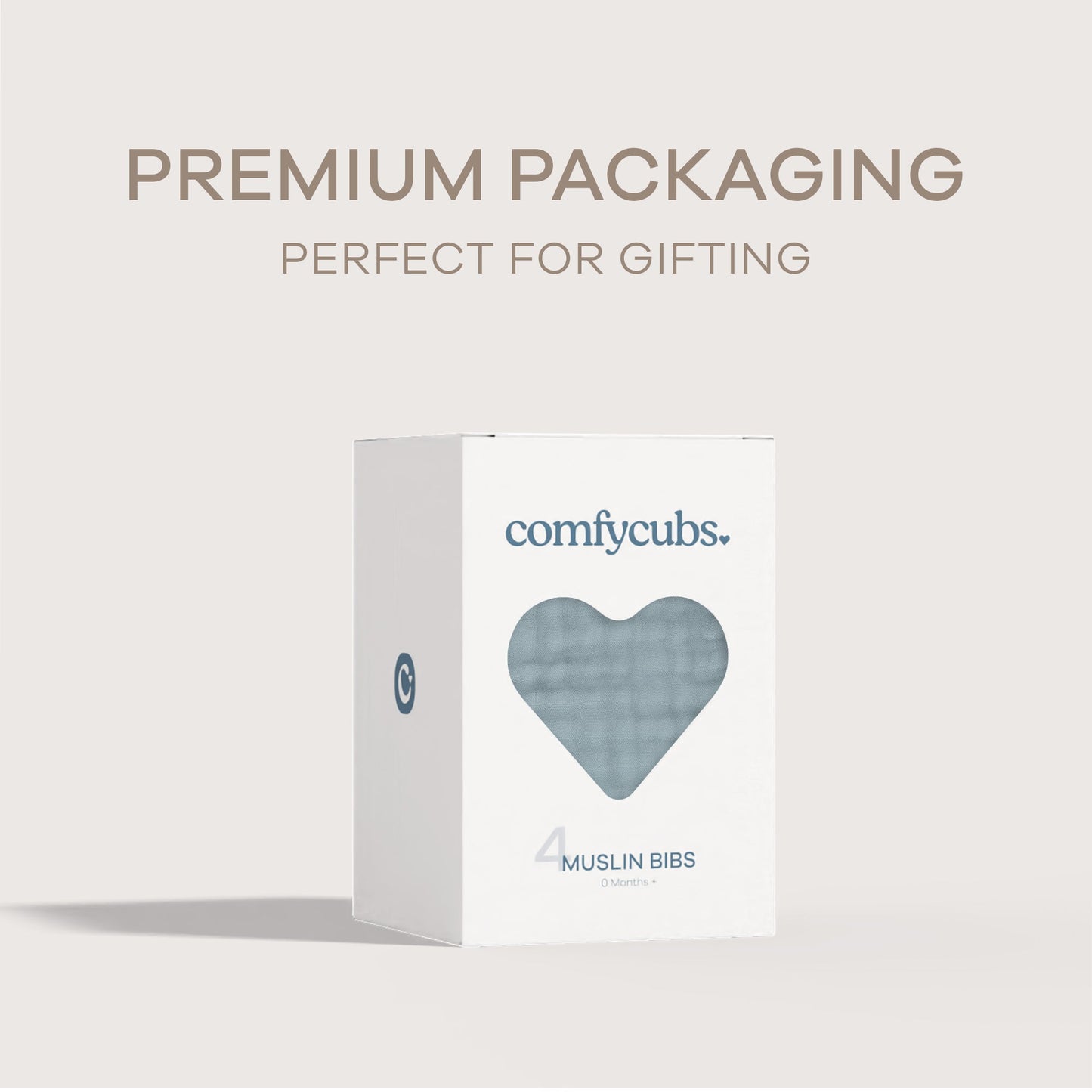 Muslin Bibs - Pacific Blue