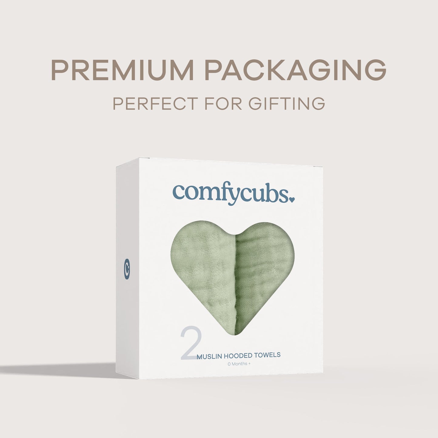 Baby Hooded Towels - Sage