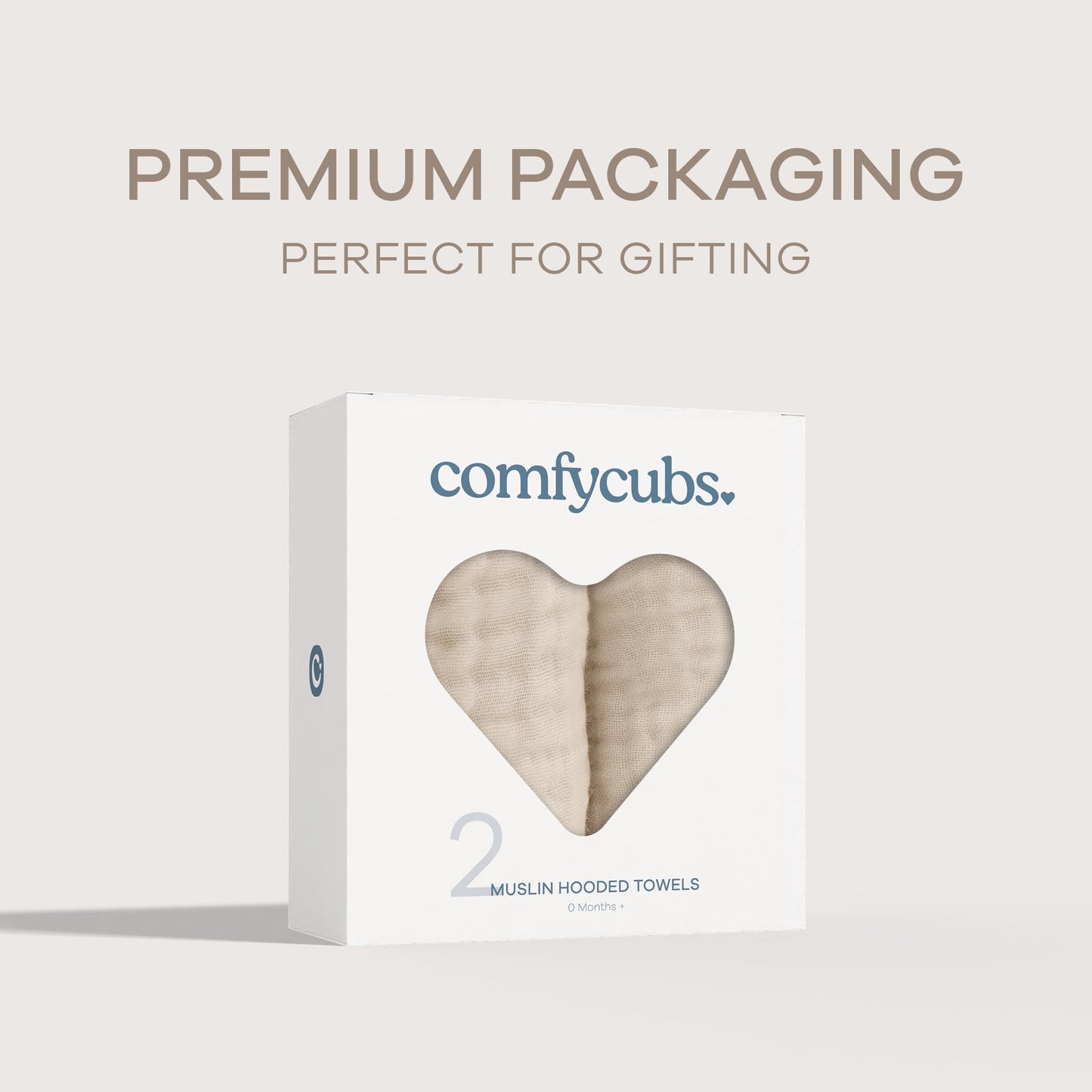 Baby Hooded Towels - Sand