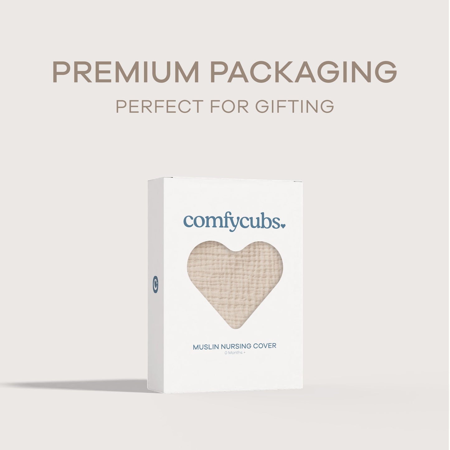 Muslin Nursing Cover - Sand