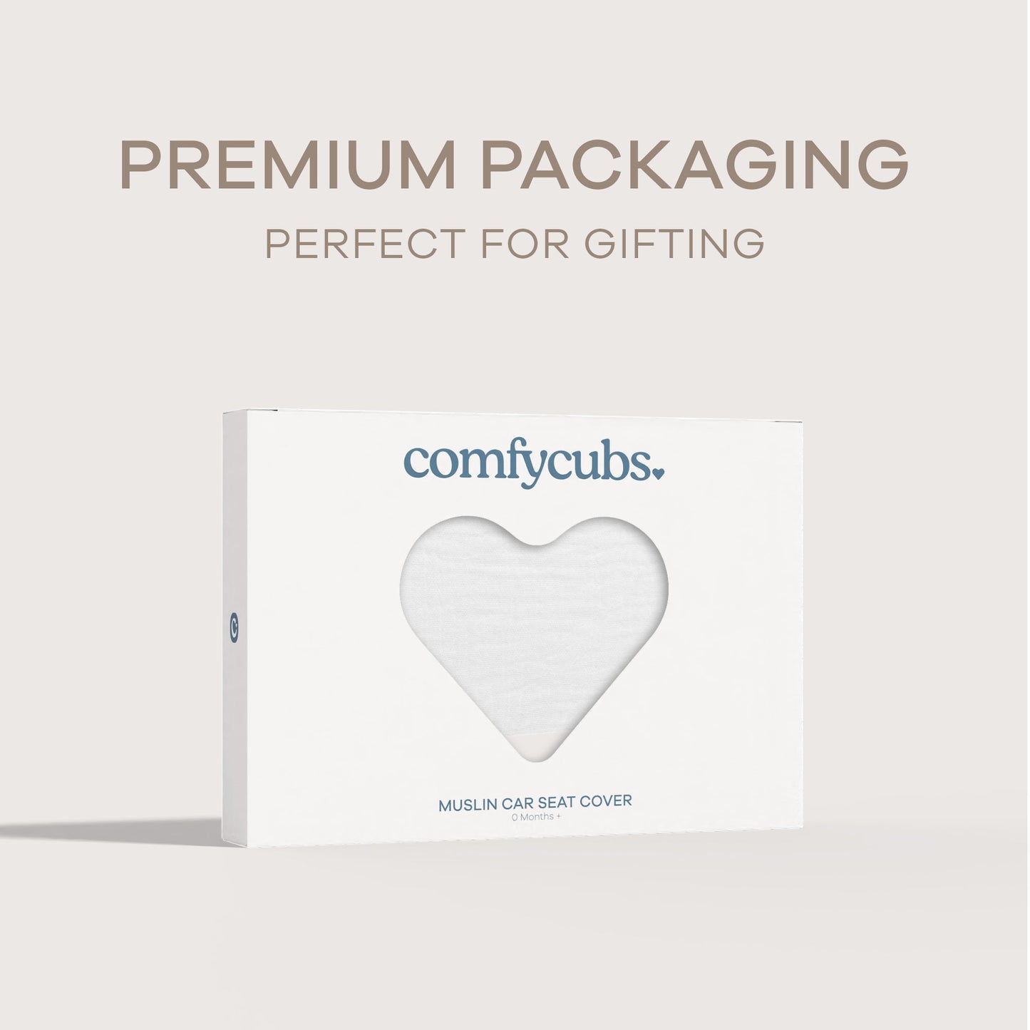 Baby Car Seat Cover - White