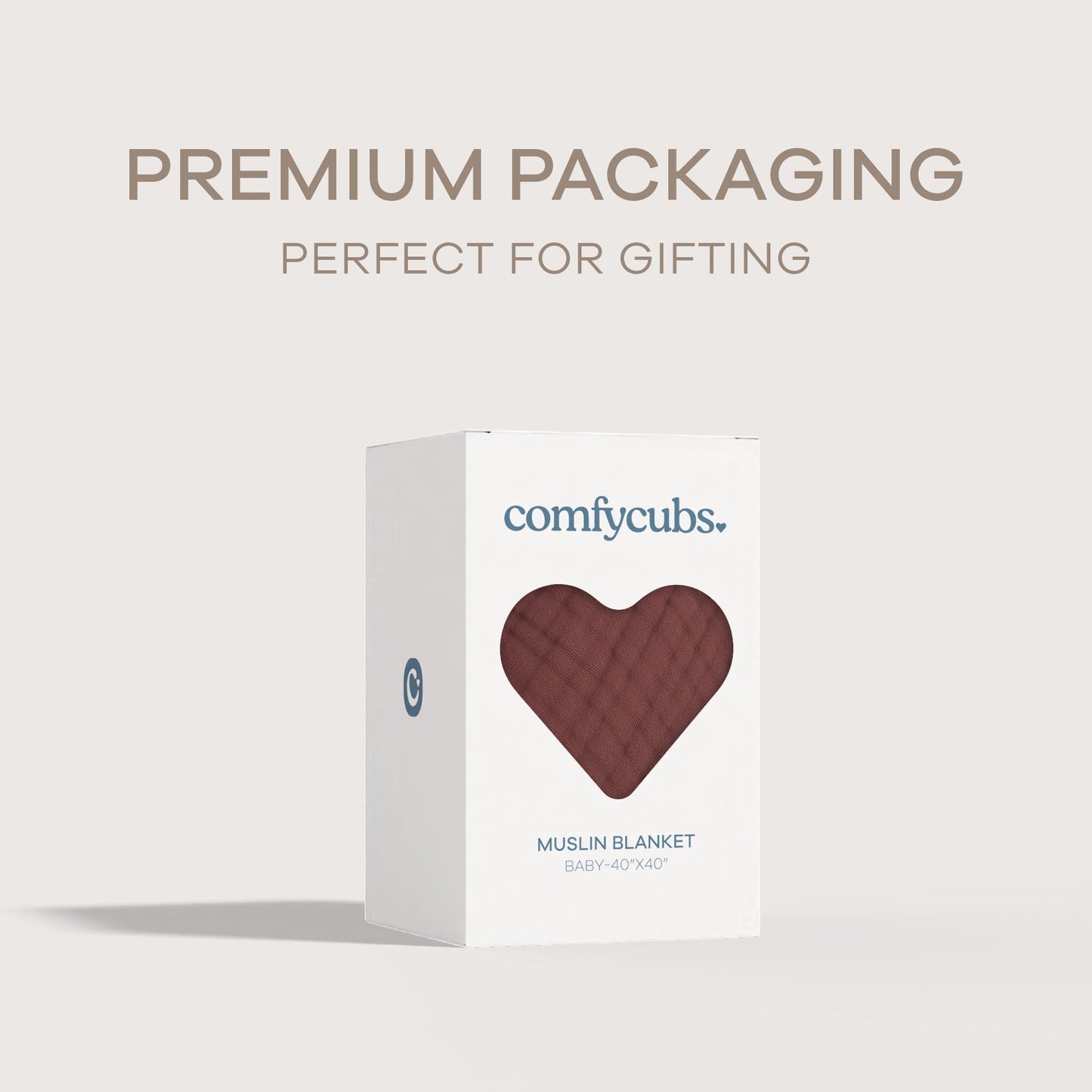 Baby Muslin Blanket in Wine