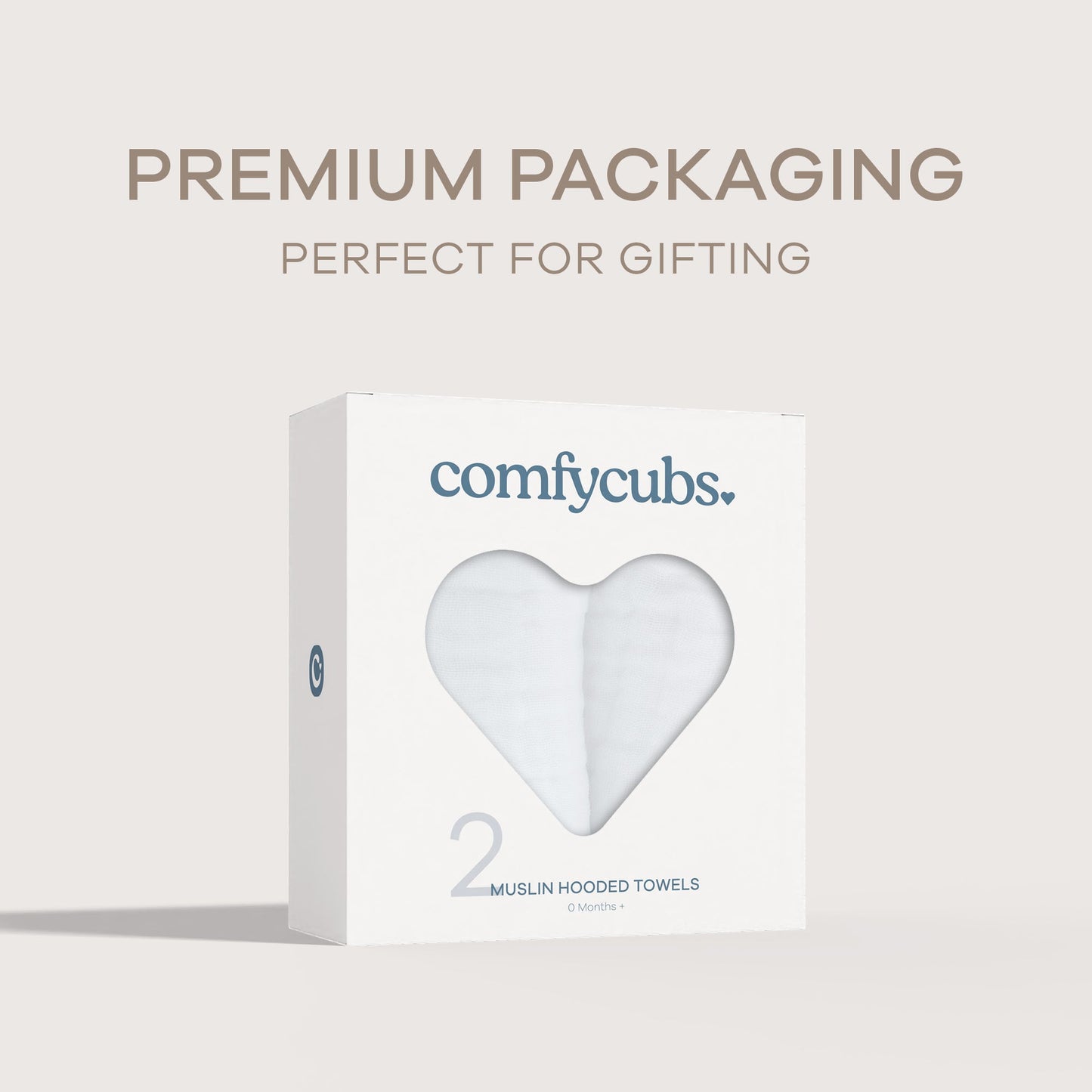 Baby Hooded Towels - White