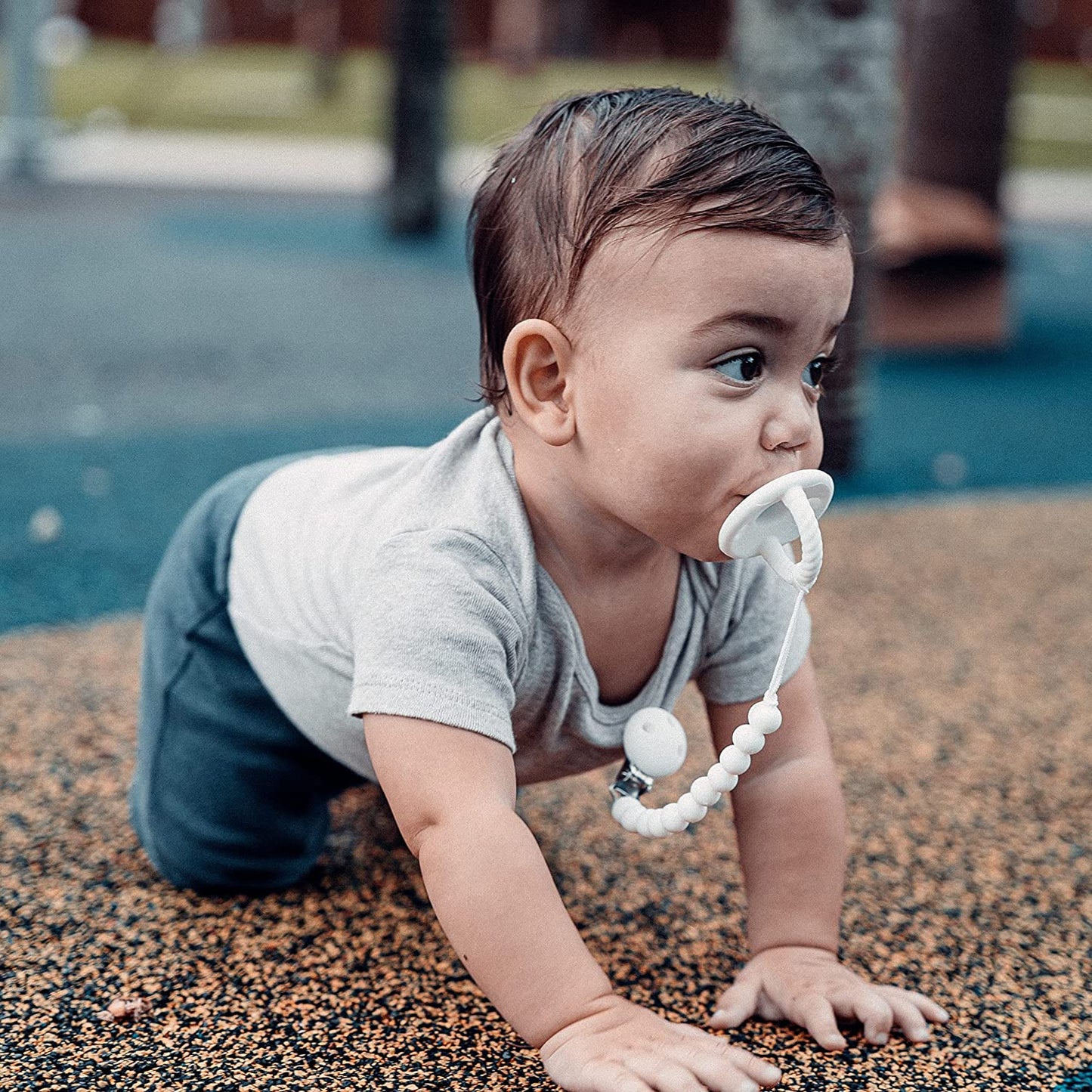 Pacifiers, 4 Pack - White