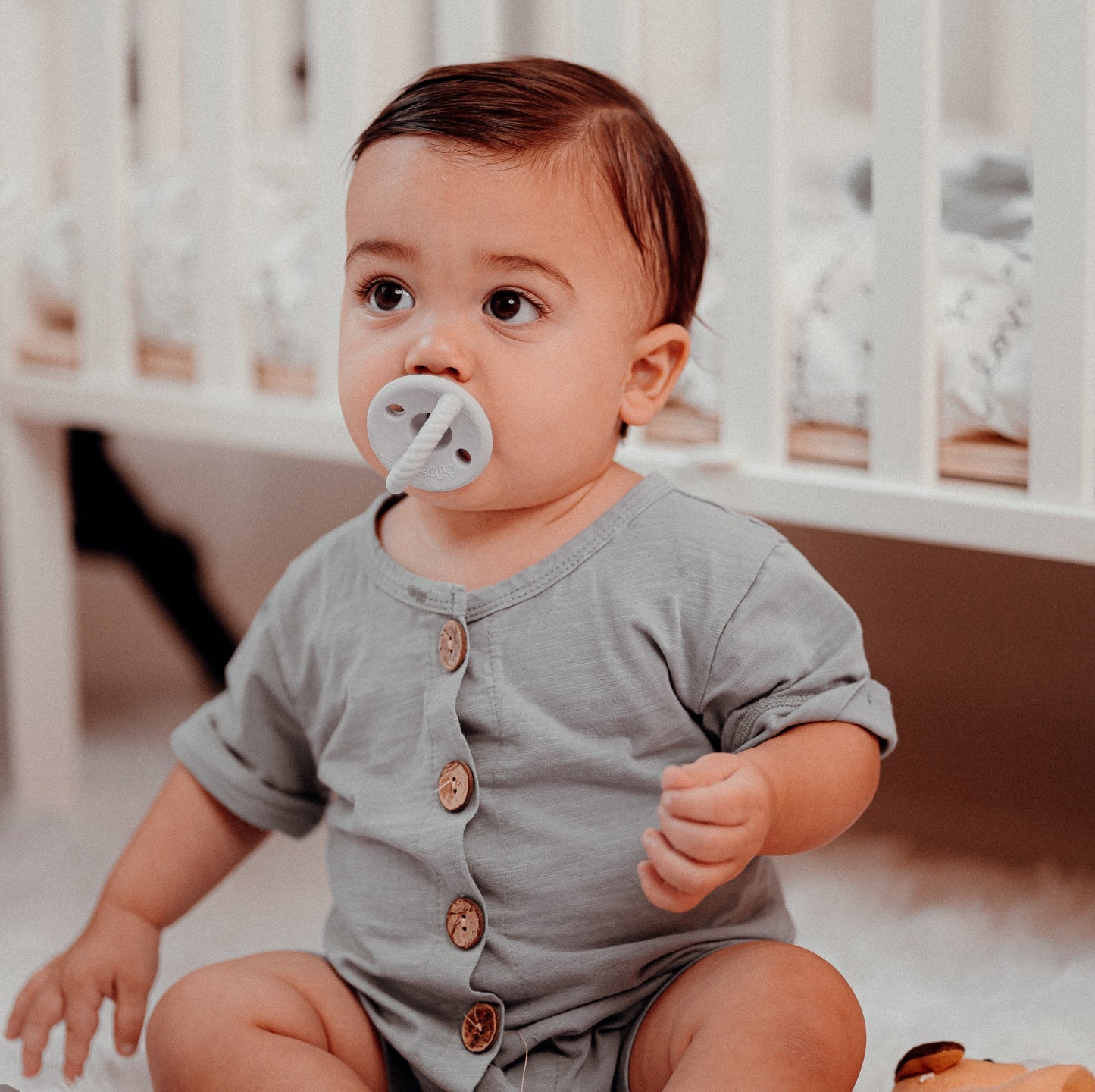 Pacifiers, 4 Pack - Grey