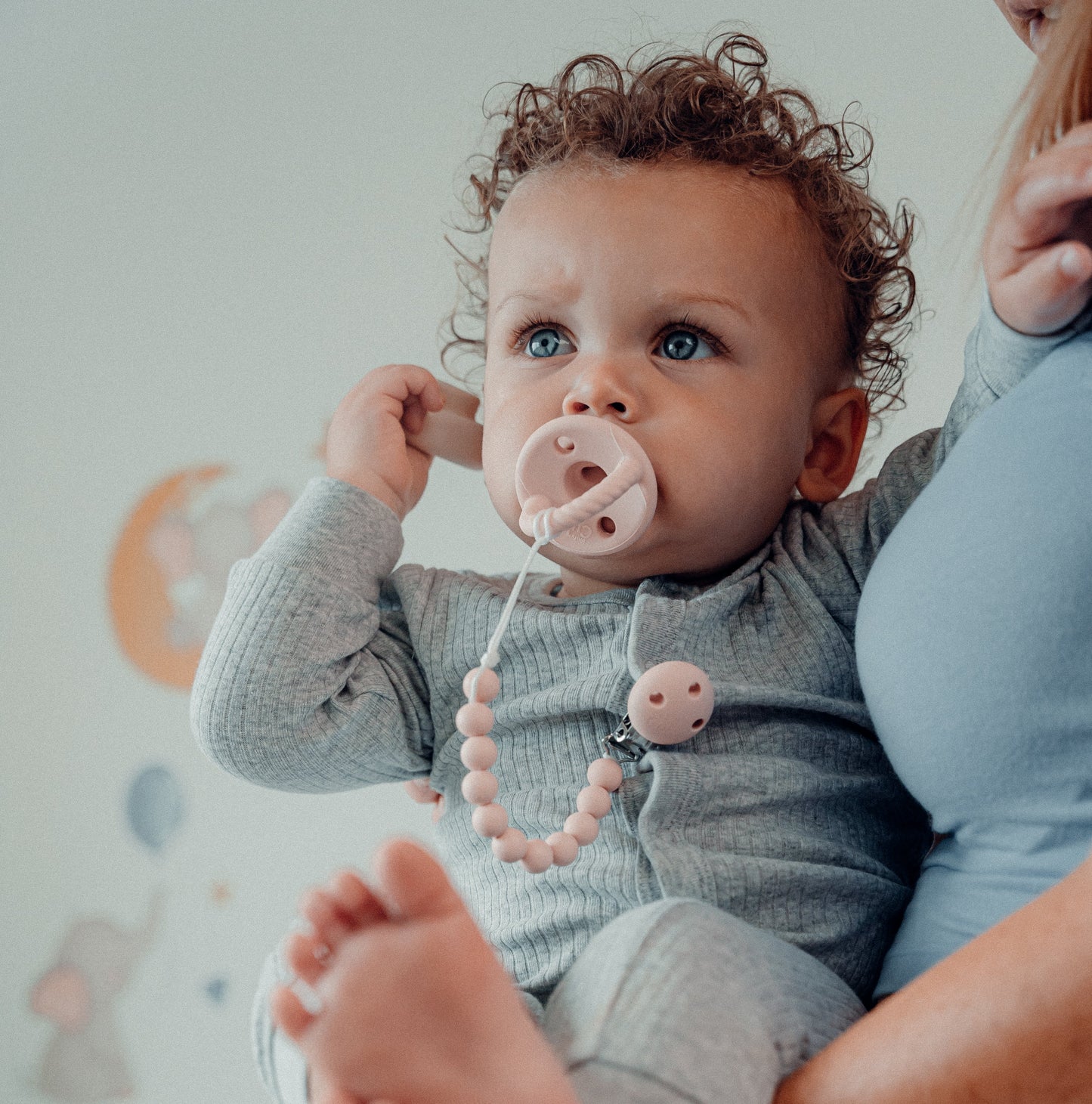 Pacifiers, 4 Pack - Pink Blush