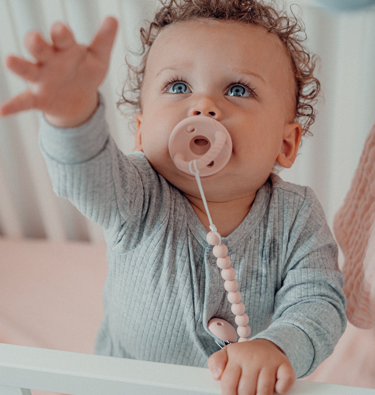 Pacifiers, 4 Pack - Pink Blush