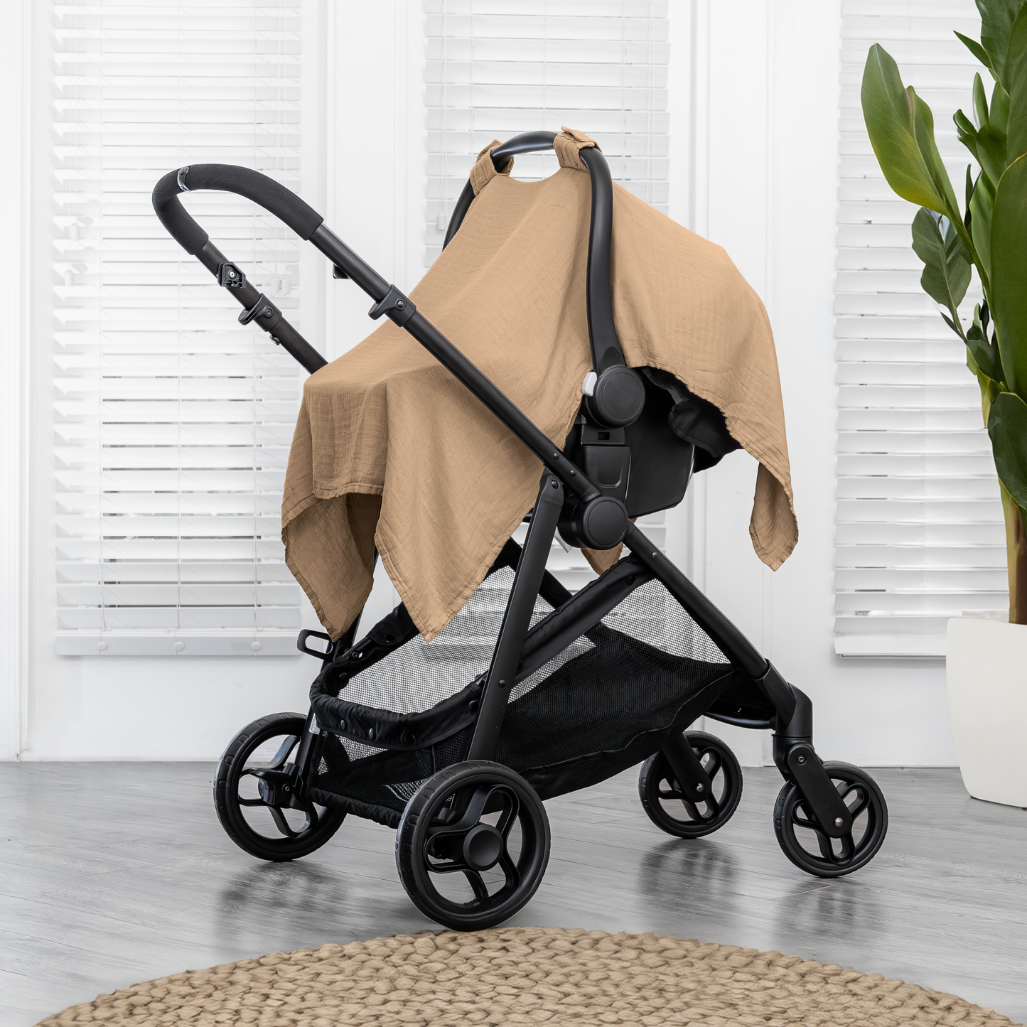 Baby Car Seat Cover - Cedar