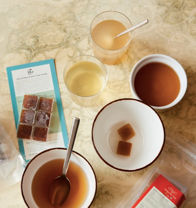 Chiyo's First 40 Days Broth & Tonic Bundle
