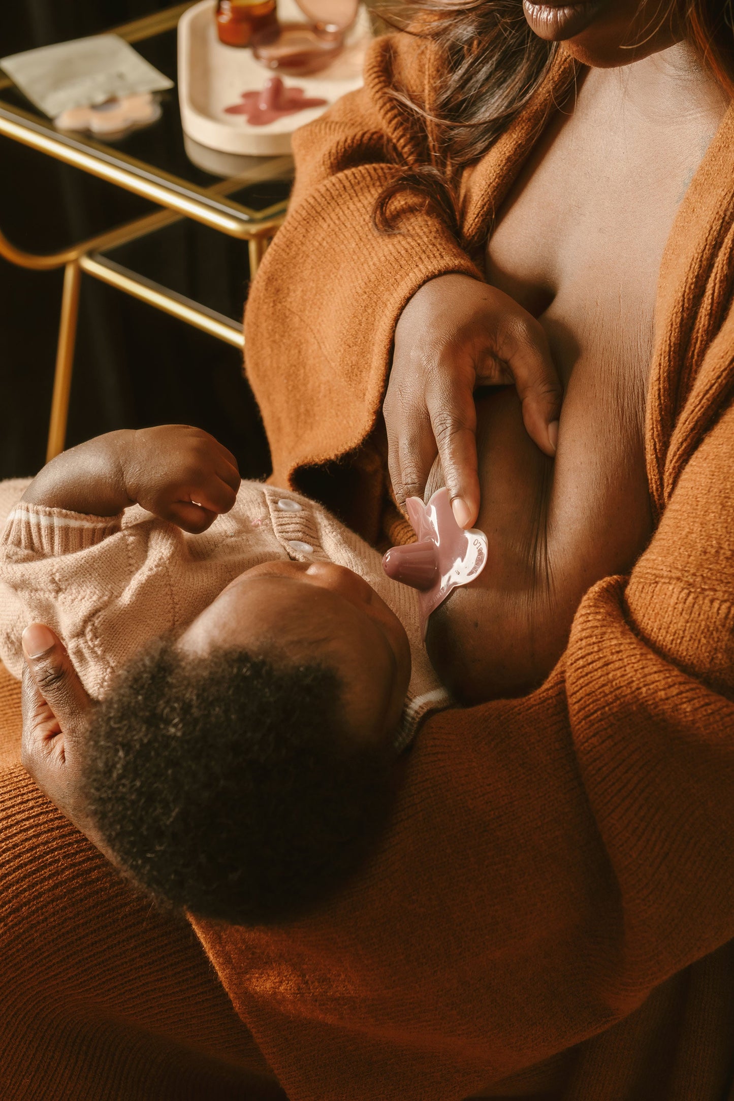 Colored Nipple Shield System