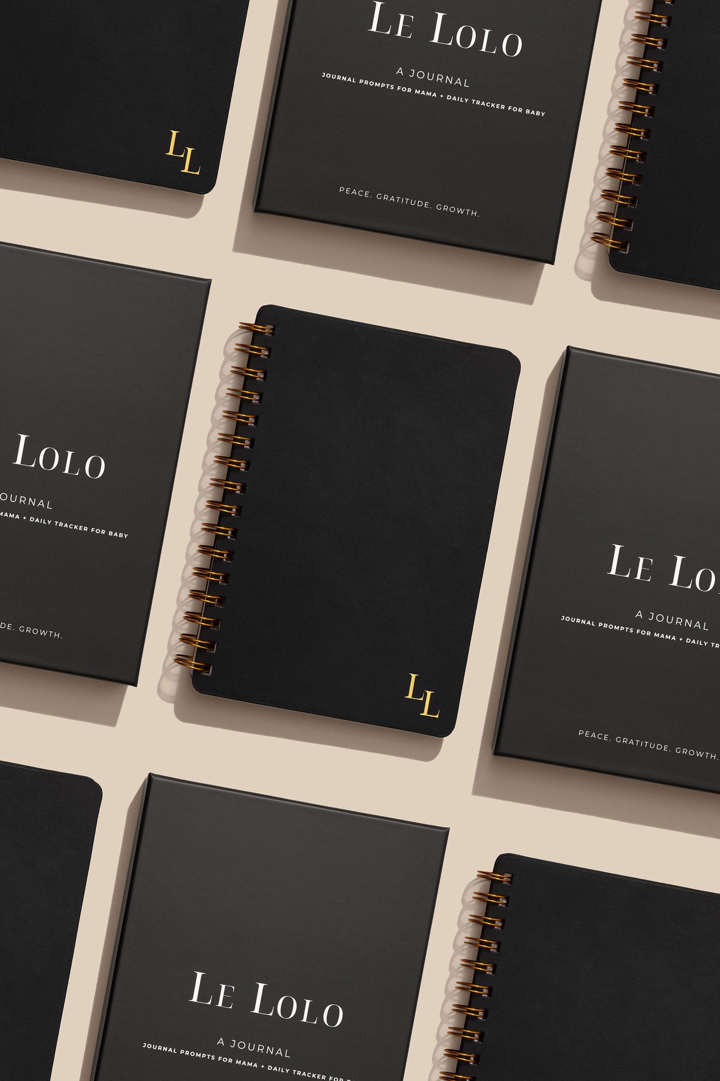 Journal: Journal Prompts for Mama + Daily Tracker for Baby