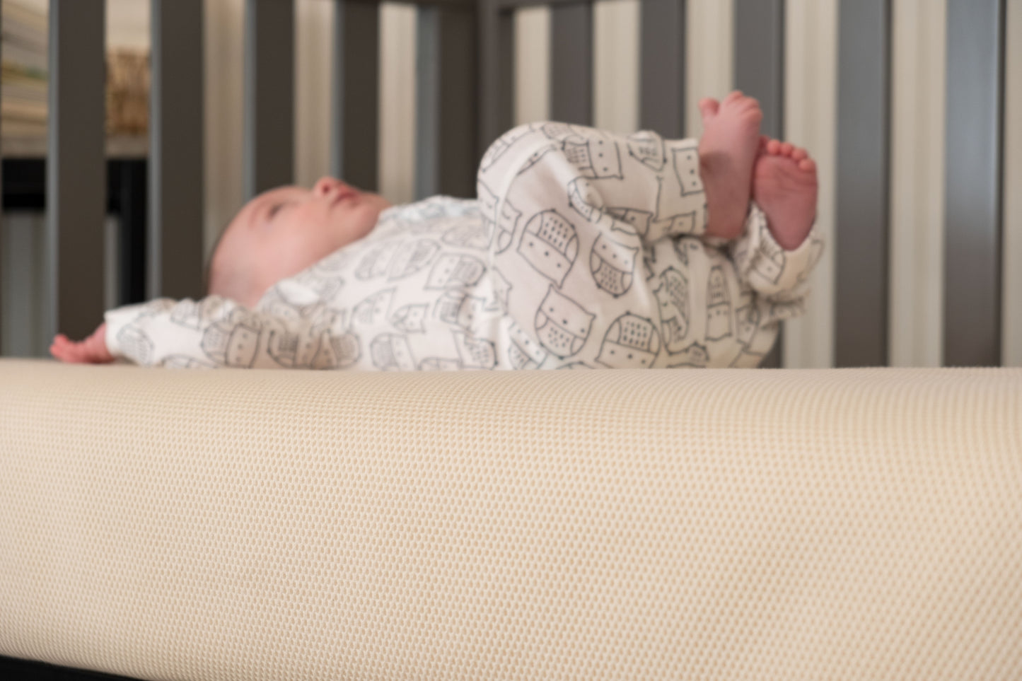 Breathable Organic 2-Stage Baby Crib Mattress