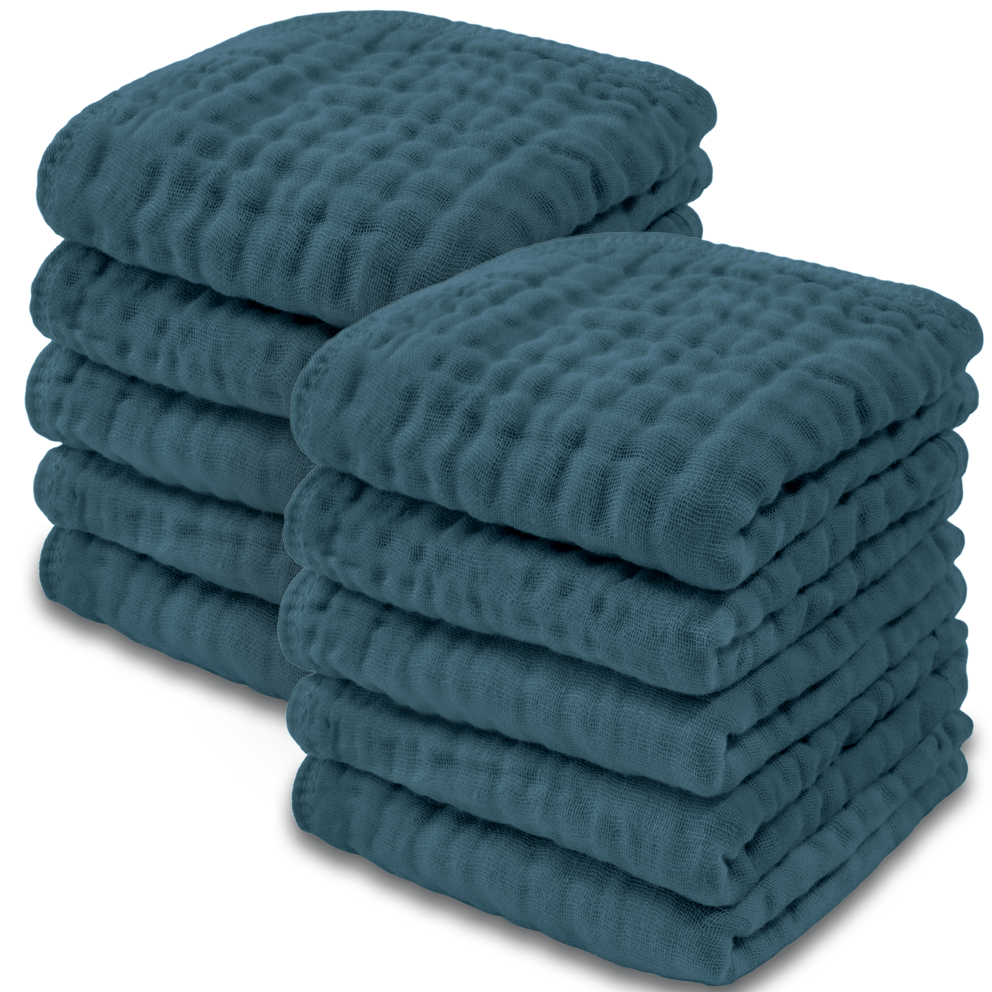 Muslin Washcloths  - Neptune