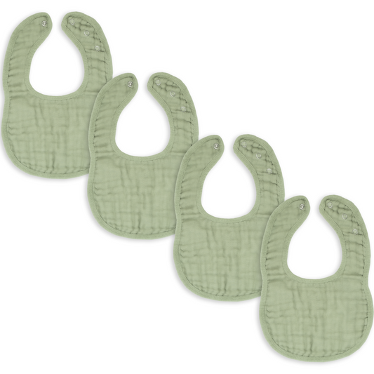 Muslin Bibs - Sage