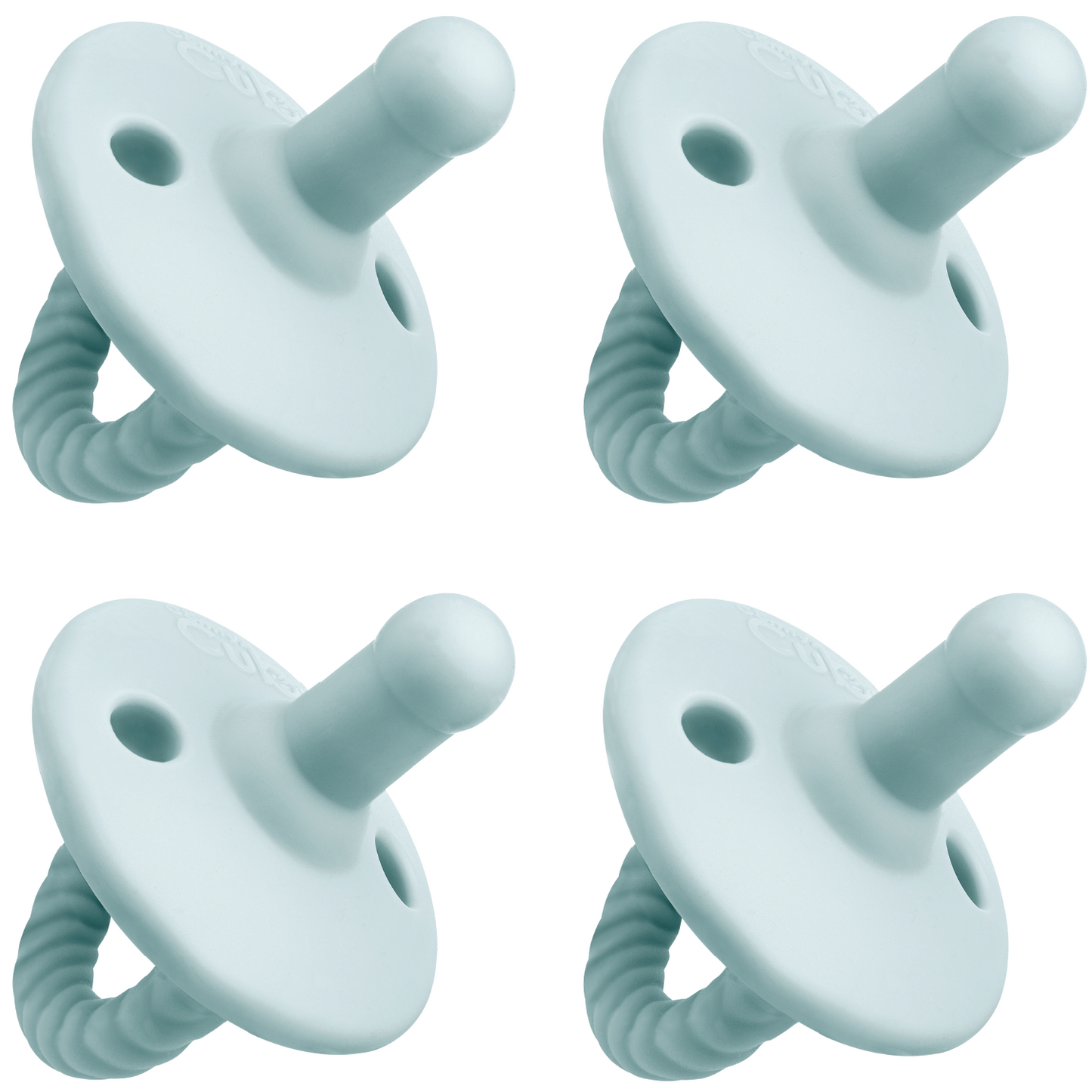 Pacifiers, 4 Pack - Earth Green